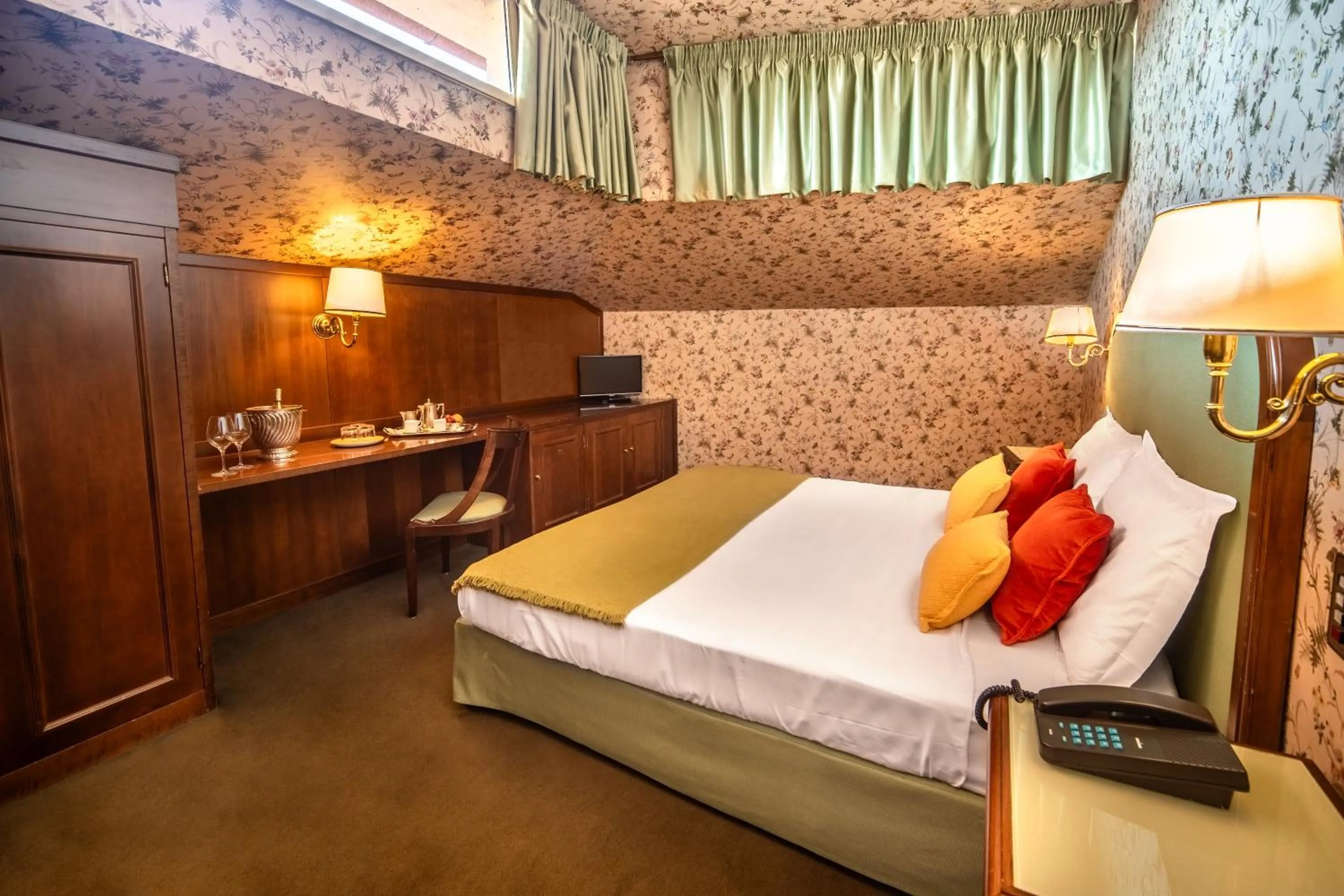 Bed in Grand Hotel Bastiani