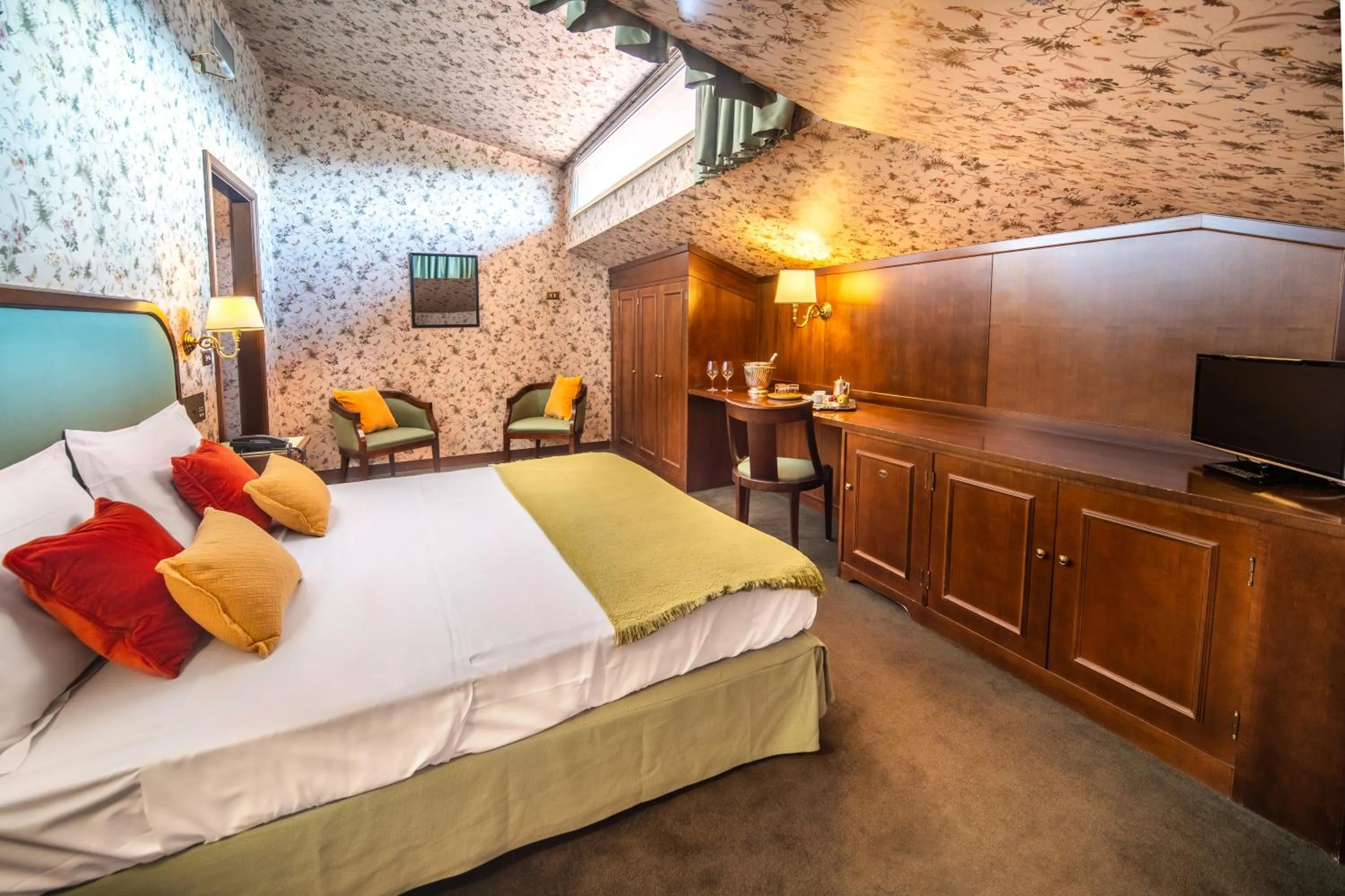 Bed in Grand Hotel Bastiani