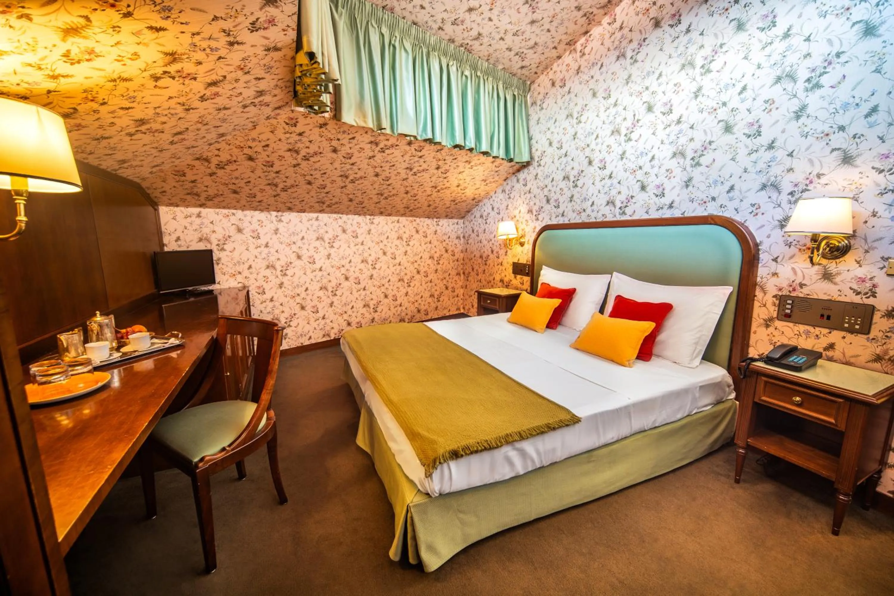 Bed in Grand Hotel Bastiani