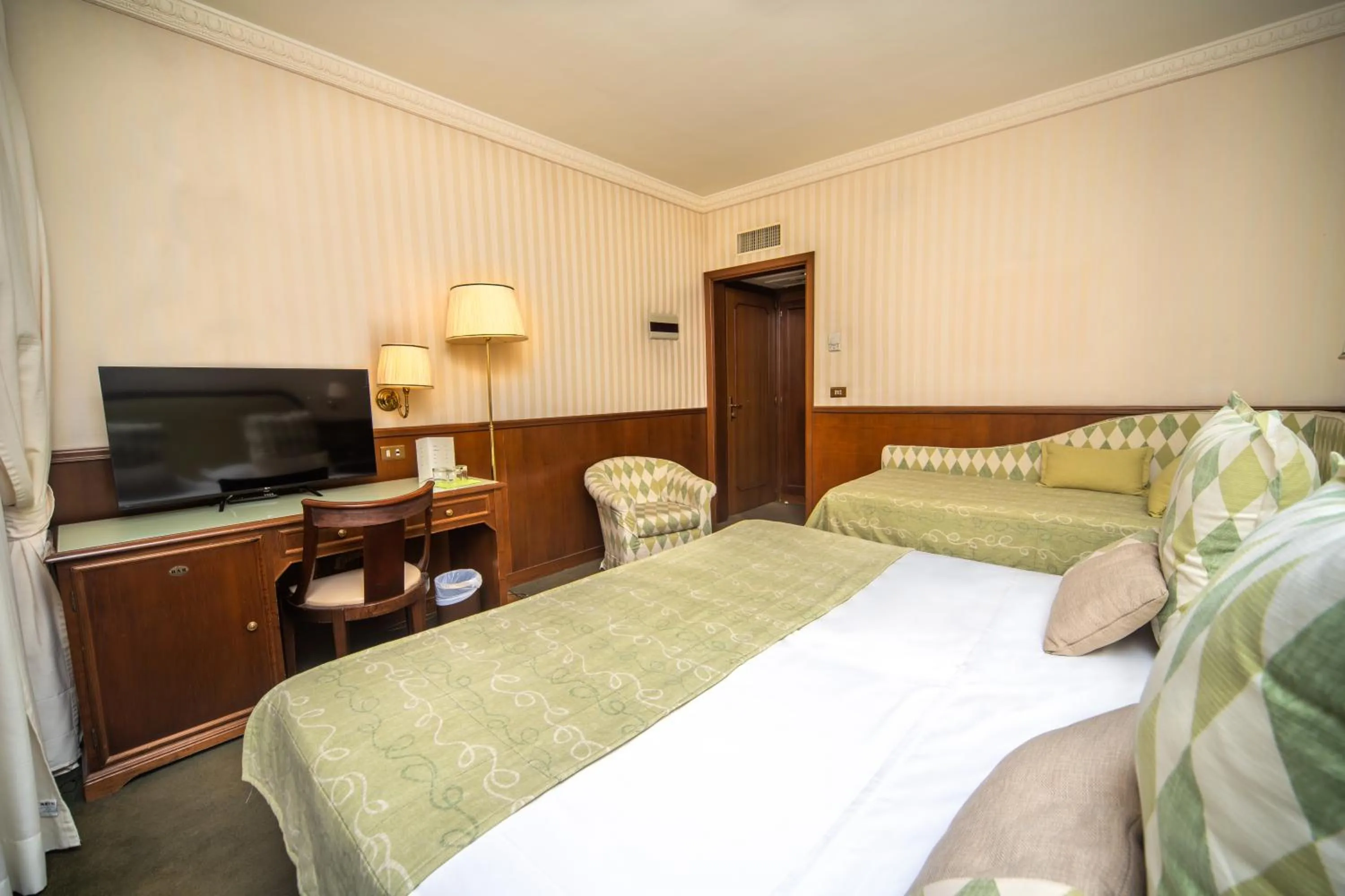 Bed in Grand Hotel Bastiani