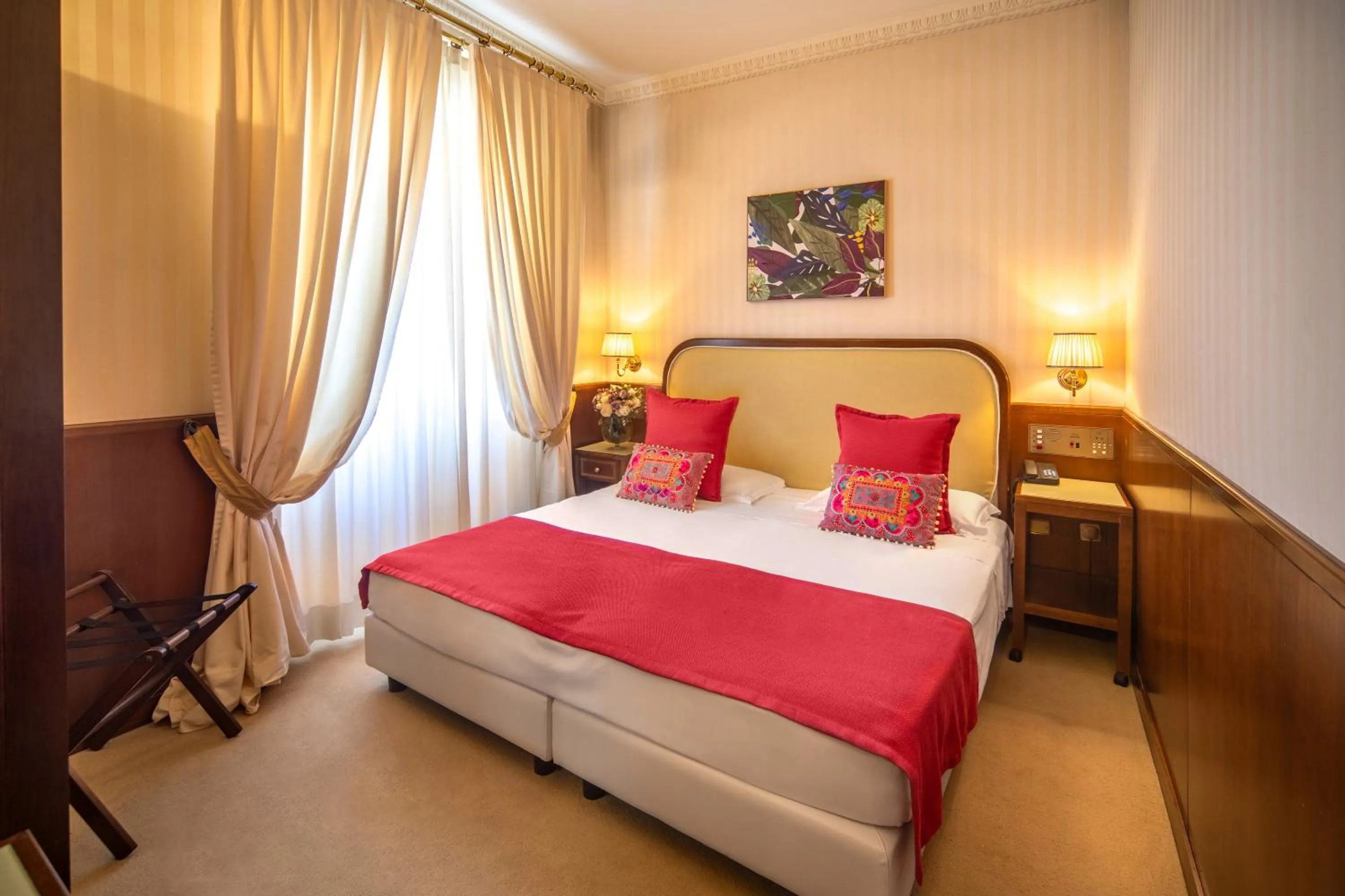 Bed in Grand Hotel Bastiani