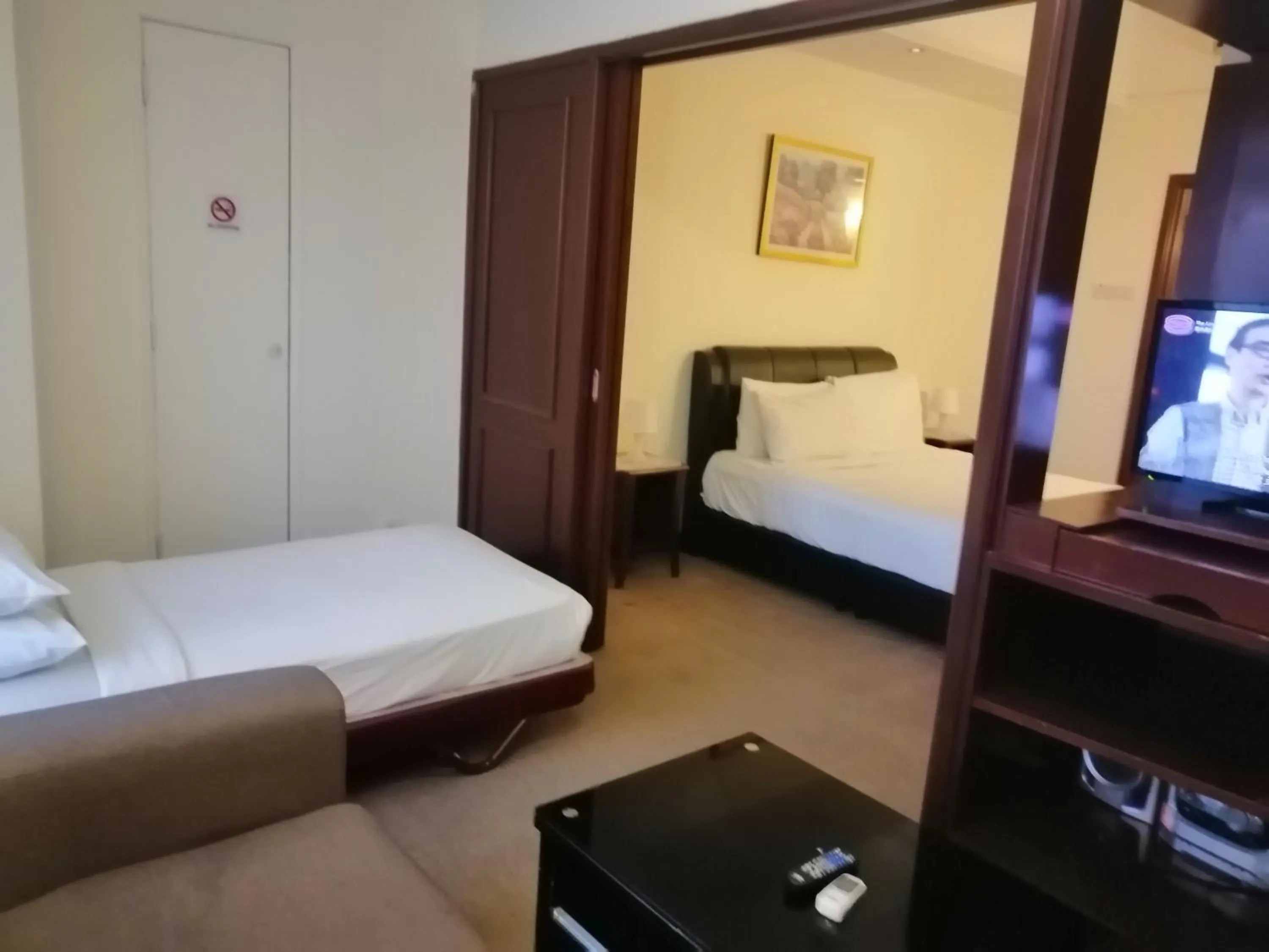 Bed in Kl landmark apartment at berjay Times square