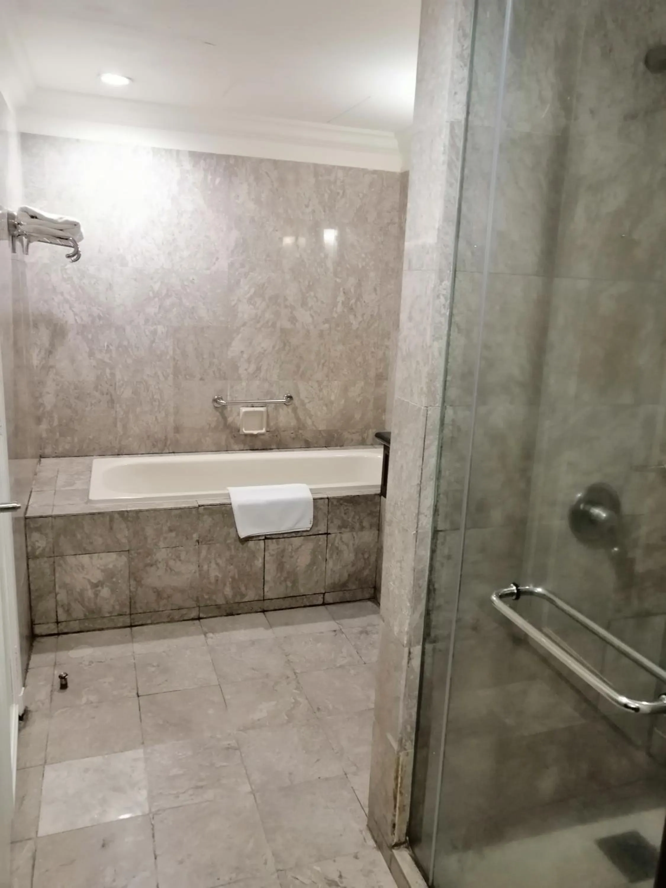 Bathroom in Kl landmark apartment at berjay Times square