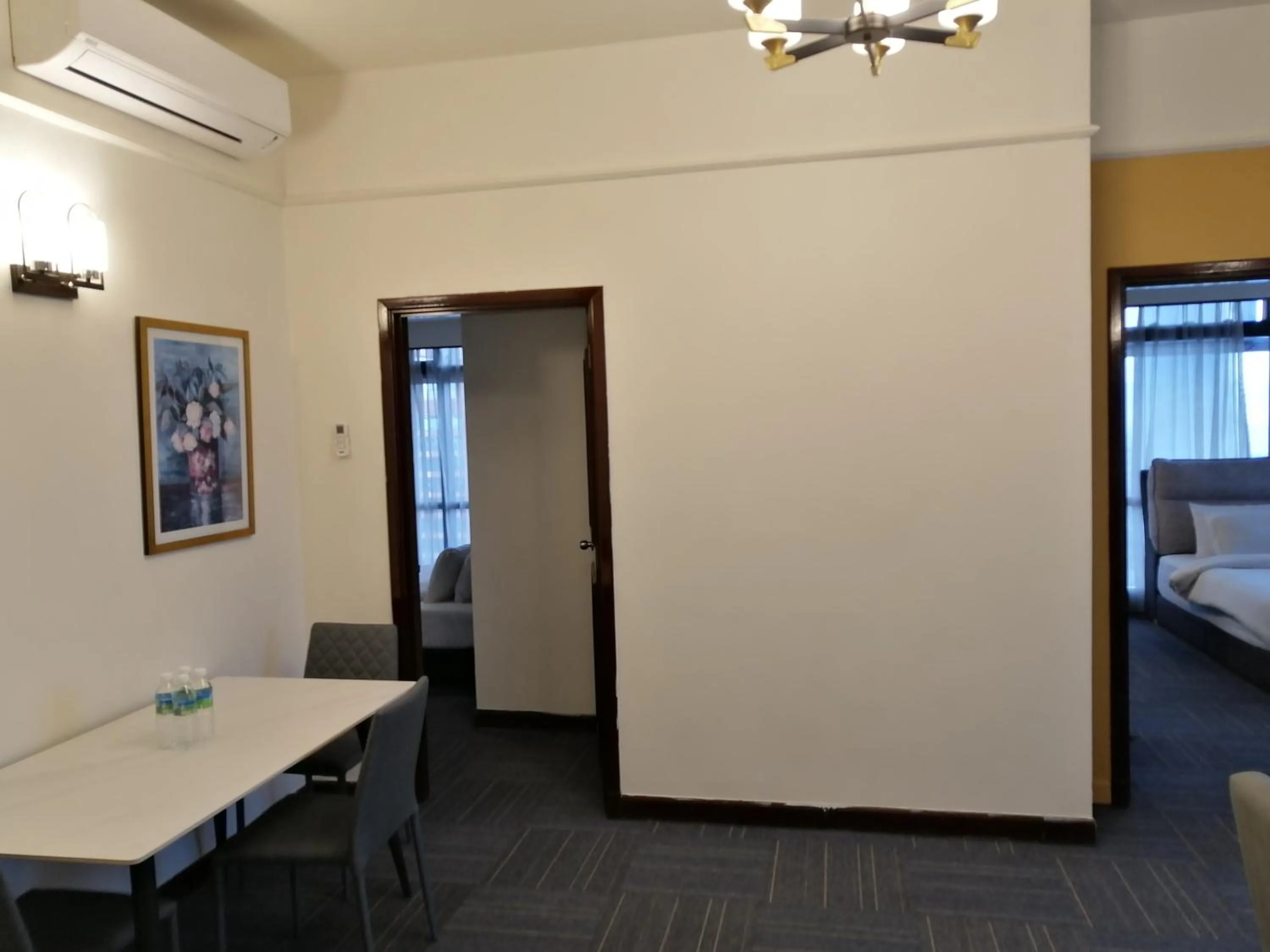 Dining area in Kl landmark apartment at berjay Times square