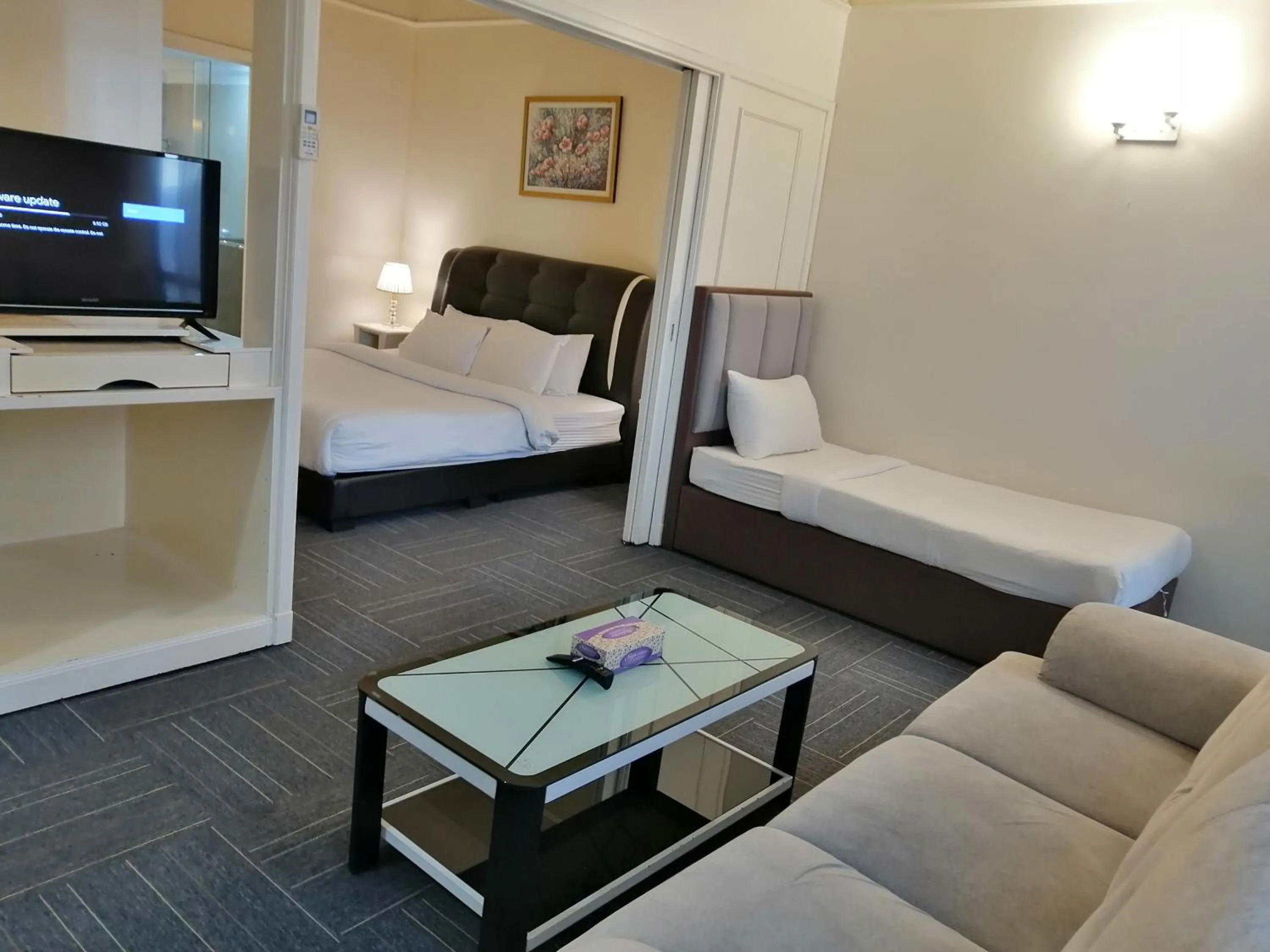 Bathroom in Kl landmark apartment at berjay Times square