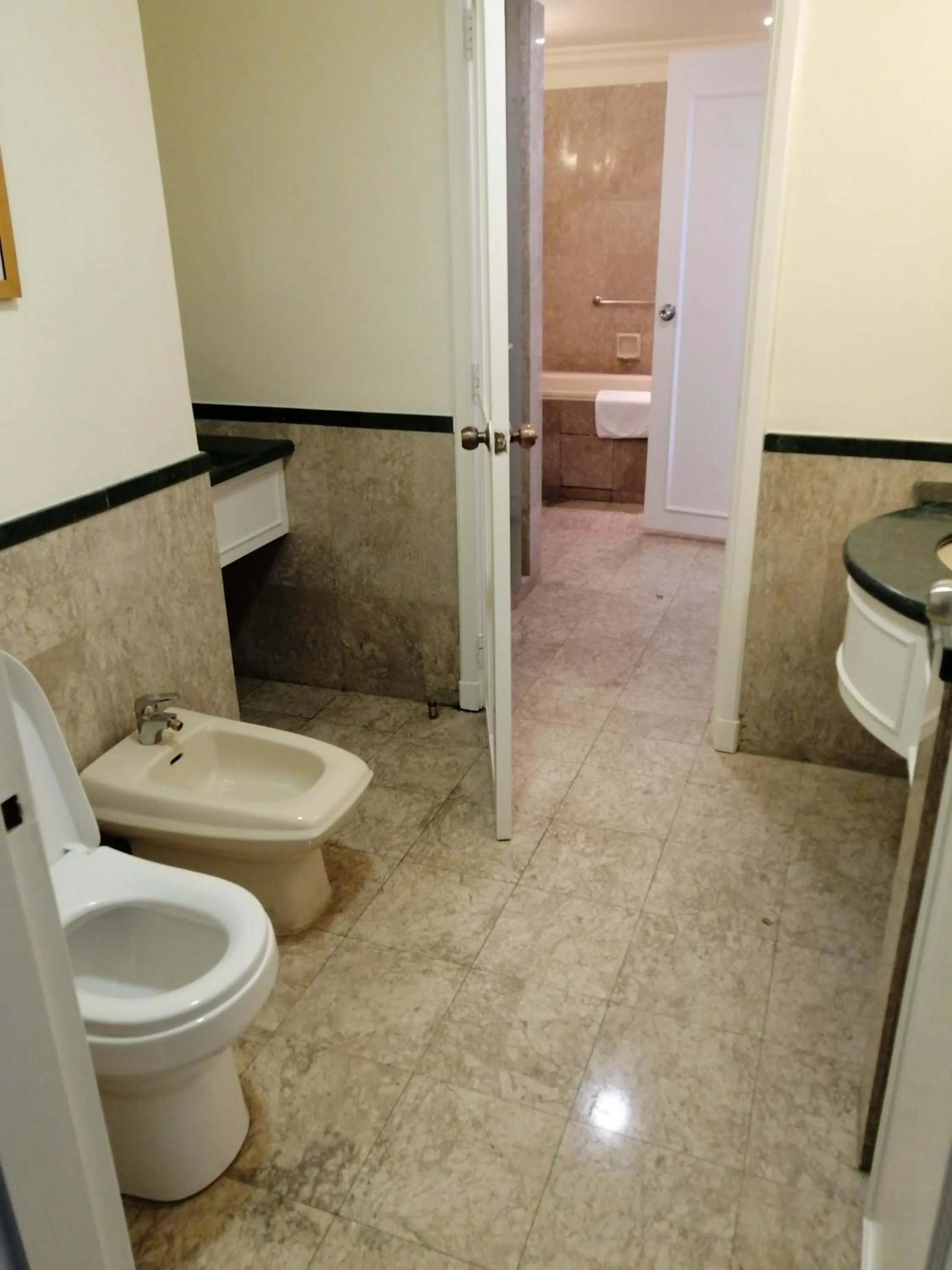 Bathroom in Kl landmark apartment at berjay Times square