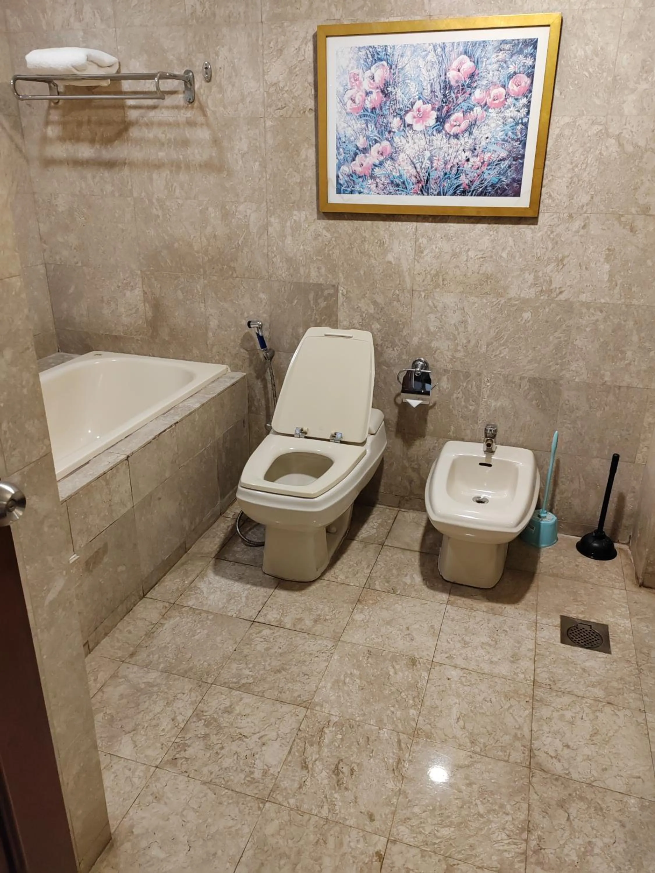 Toilet in Kl landmark apartment at berjay Times square
