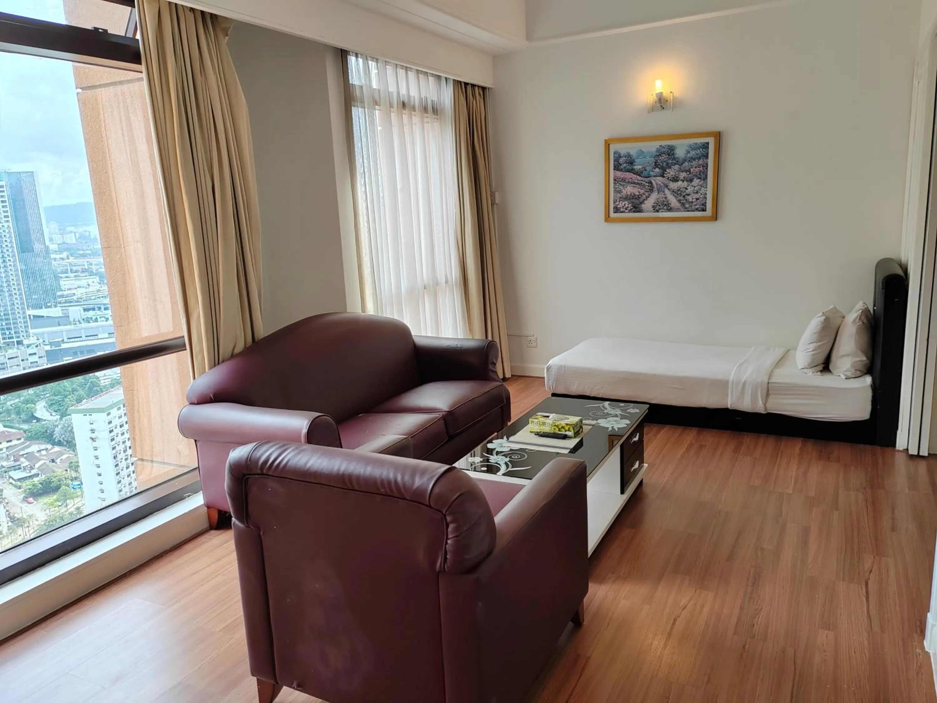 Bed in Kl landmark apartment at berjay Times square
