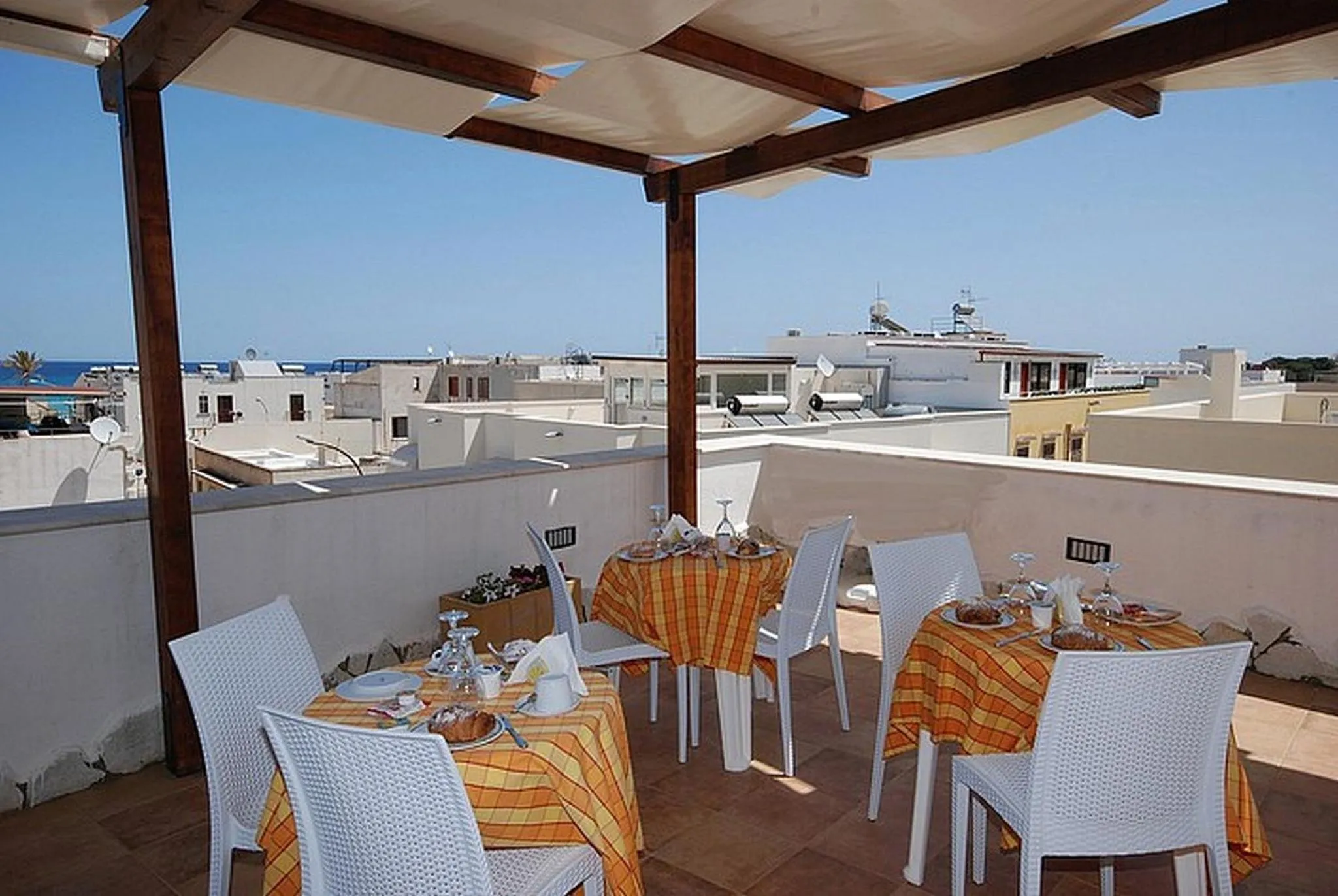 Balcony/Terrace in Hotel Il Melograno