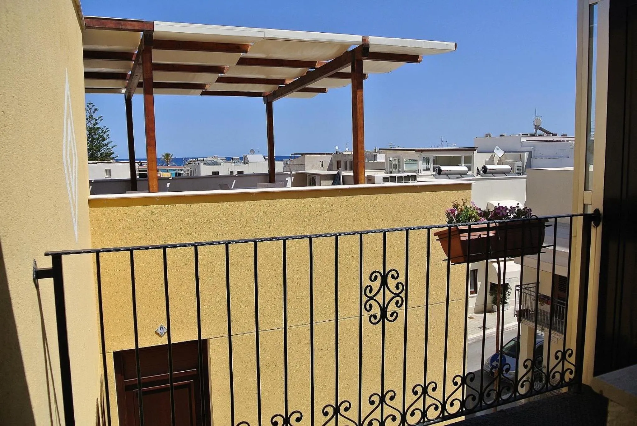Balcony/Terrace in Hotel Il Melograno