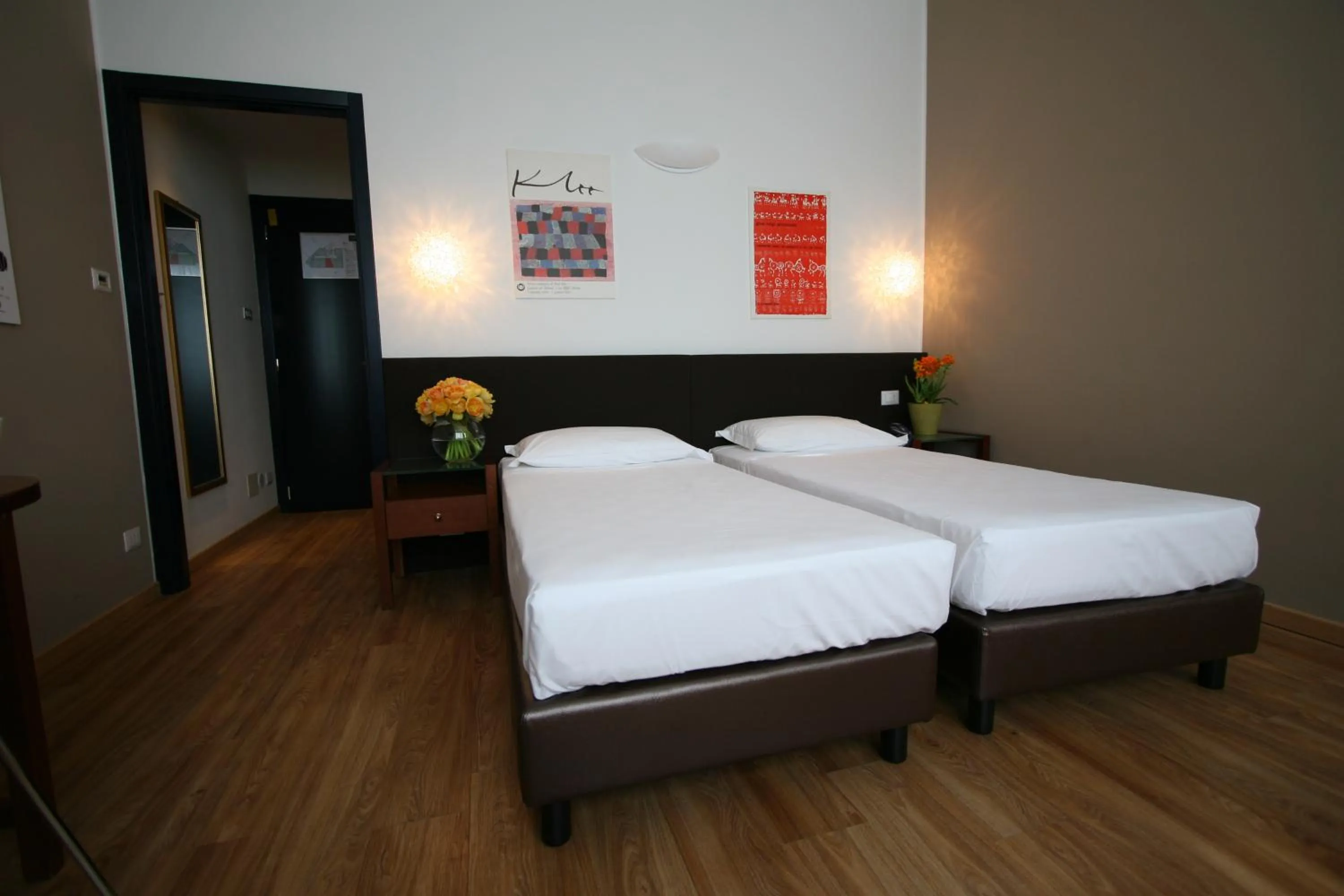 Bed in Hotel Oro Blu