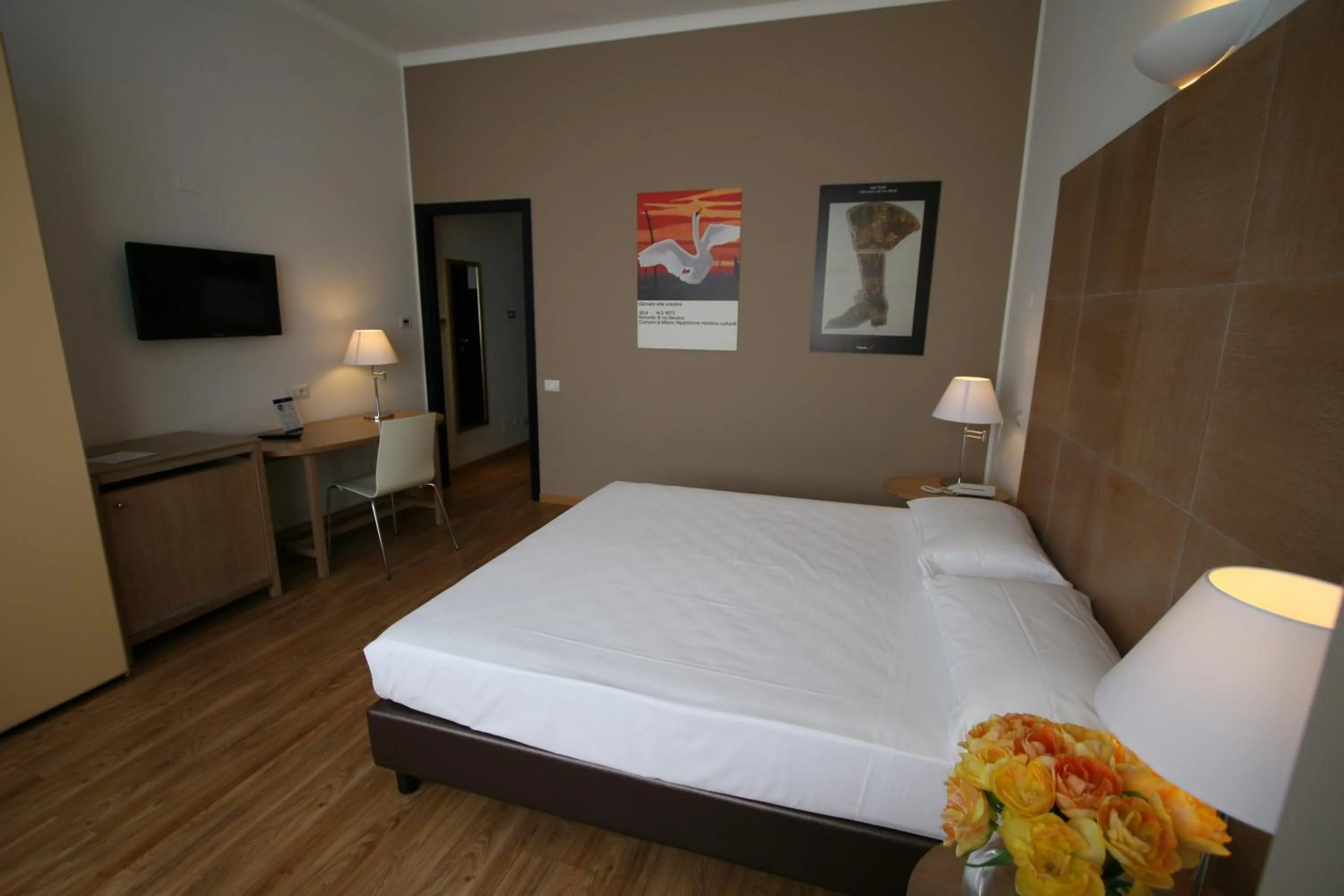 Bed in Hotel Oro Blu