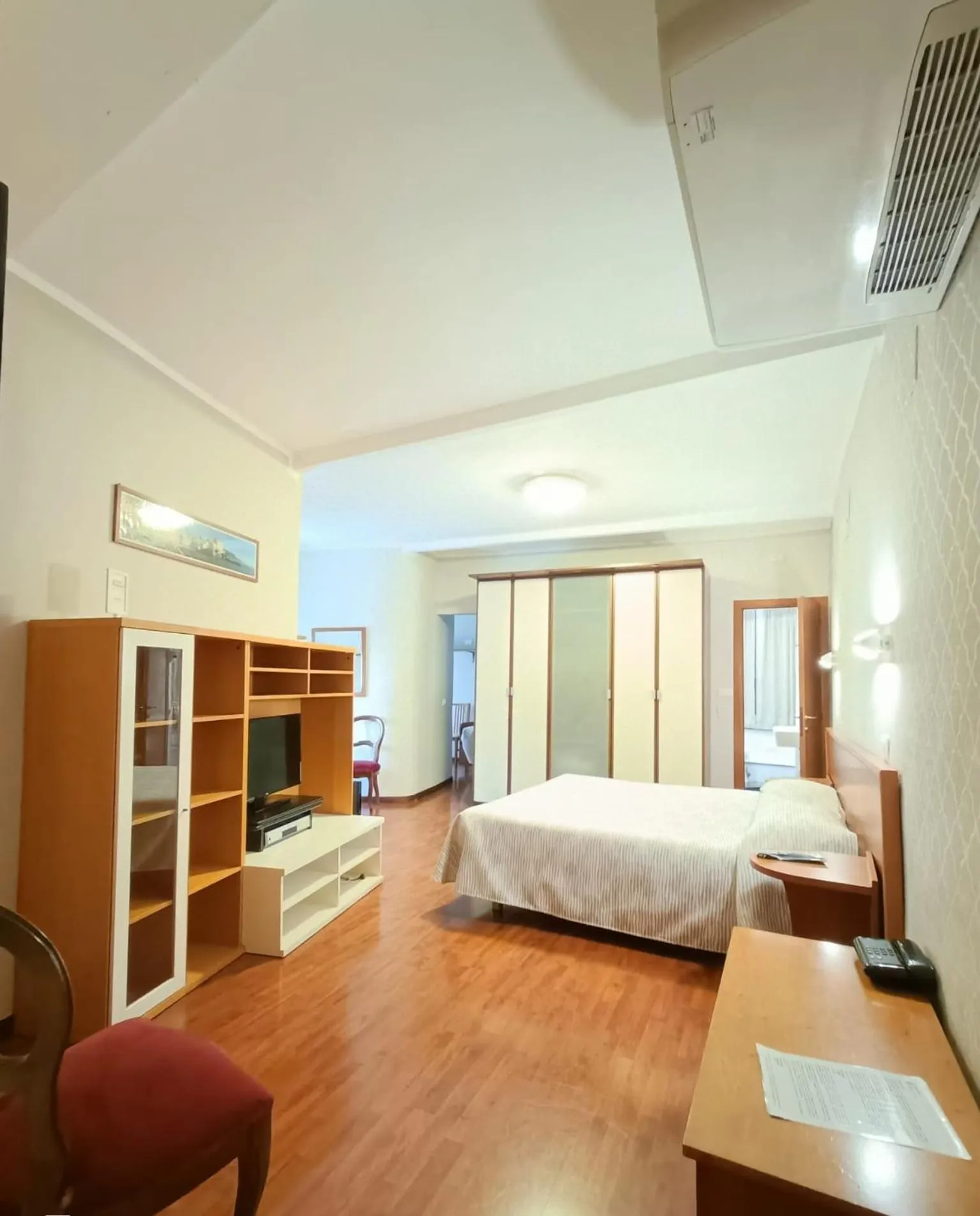 Bed in Hotel Helvetia