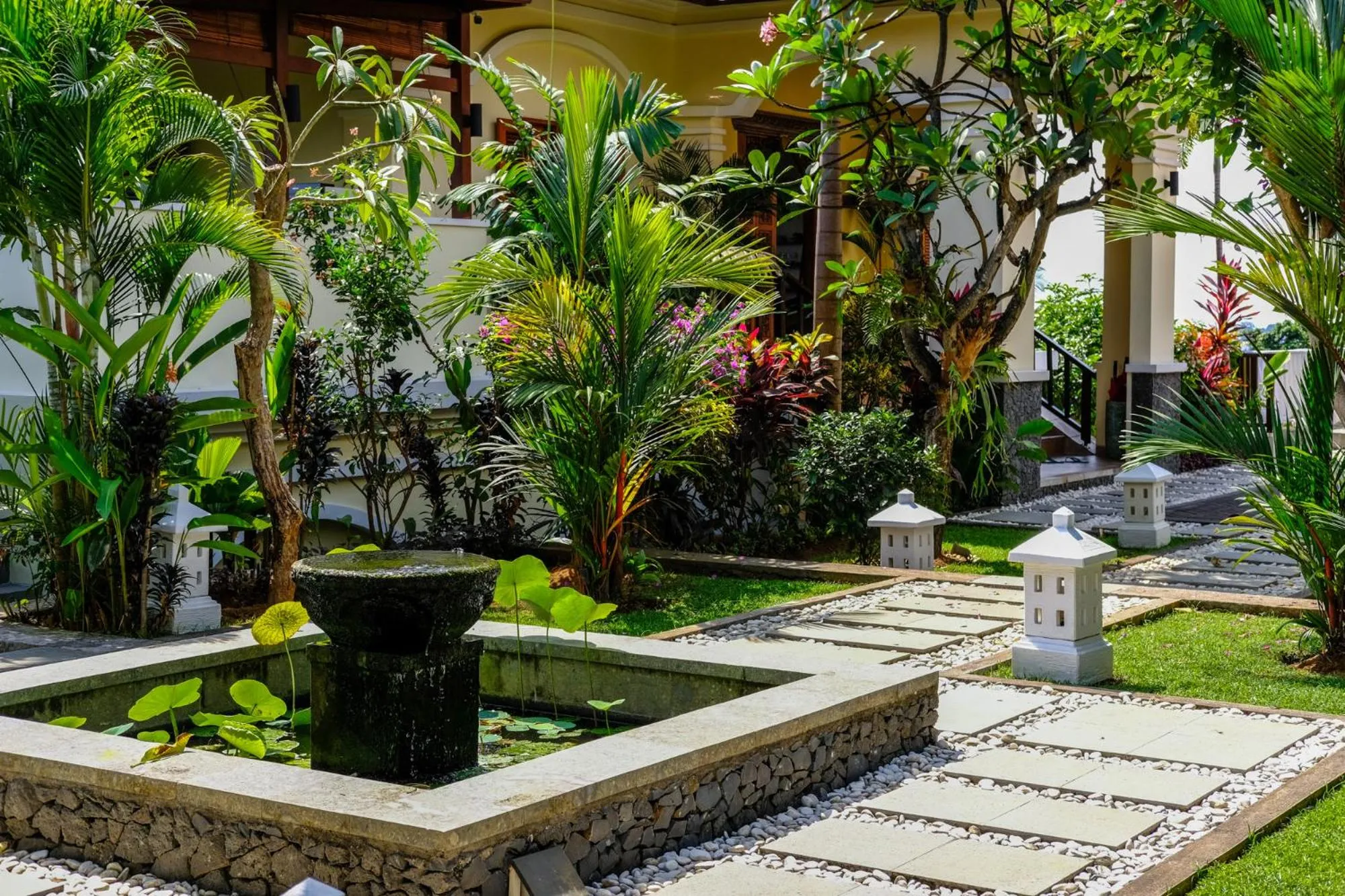 Garden in Villa Mata Hari