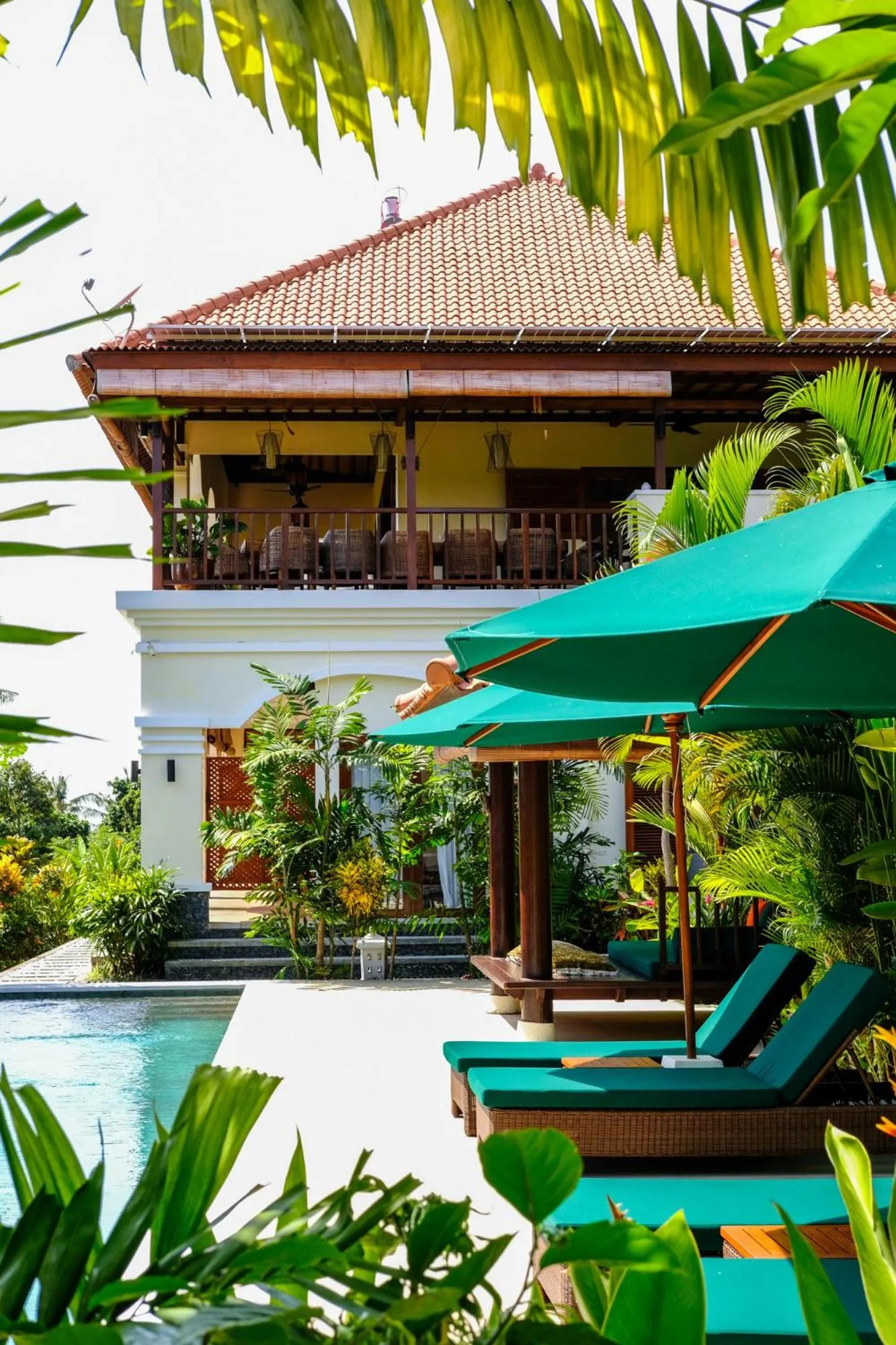 Swimming pool in Villa Mata Hari