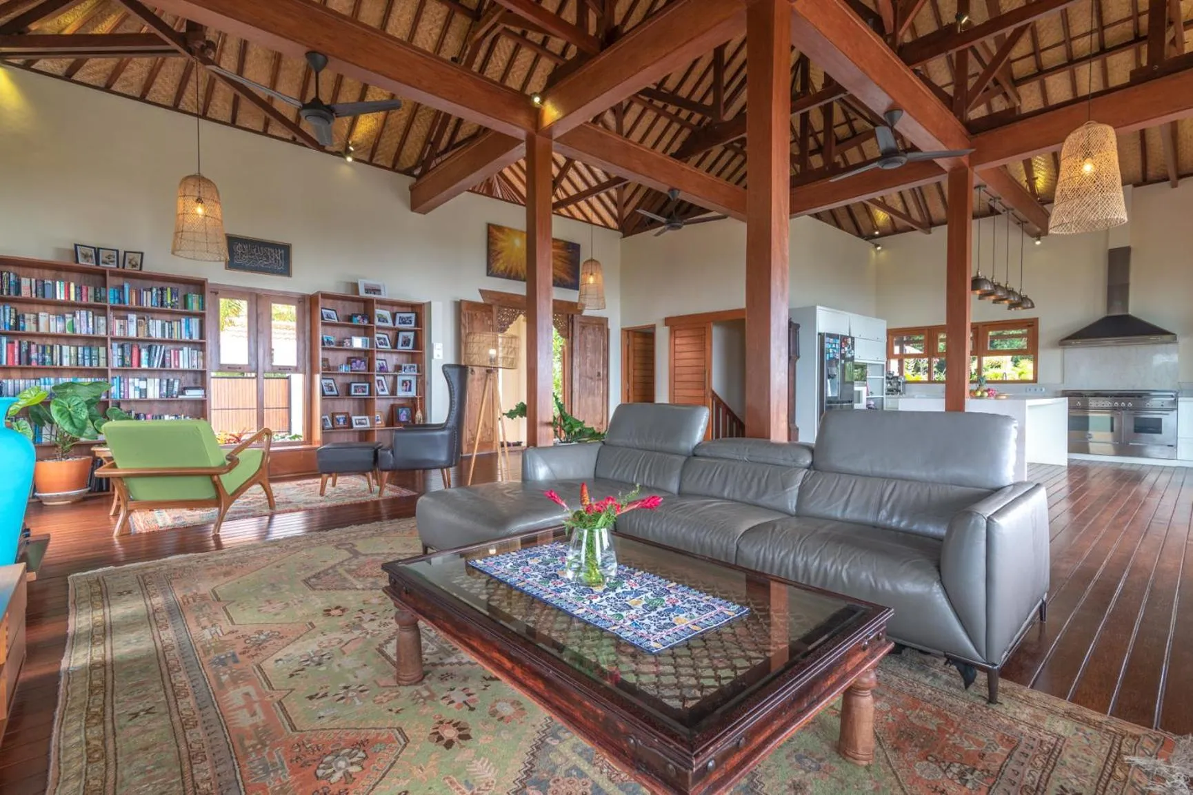 Living room in Villa Mata Hari