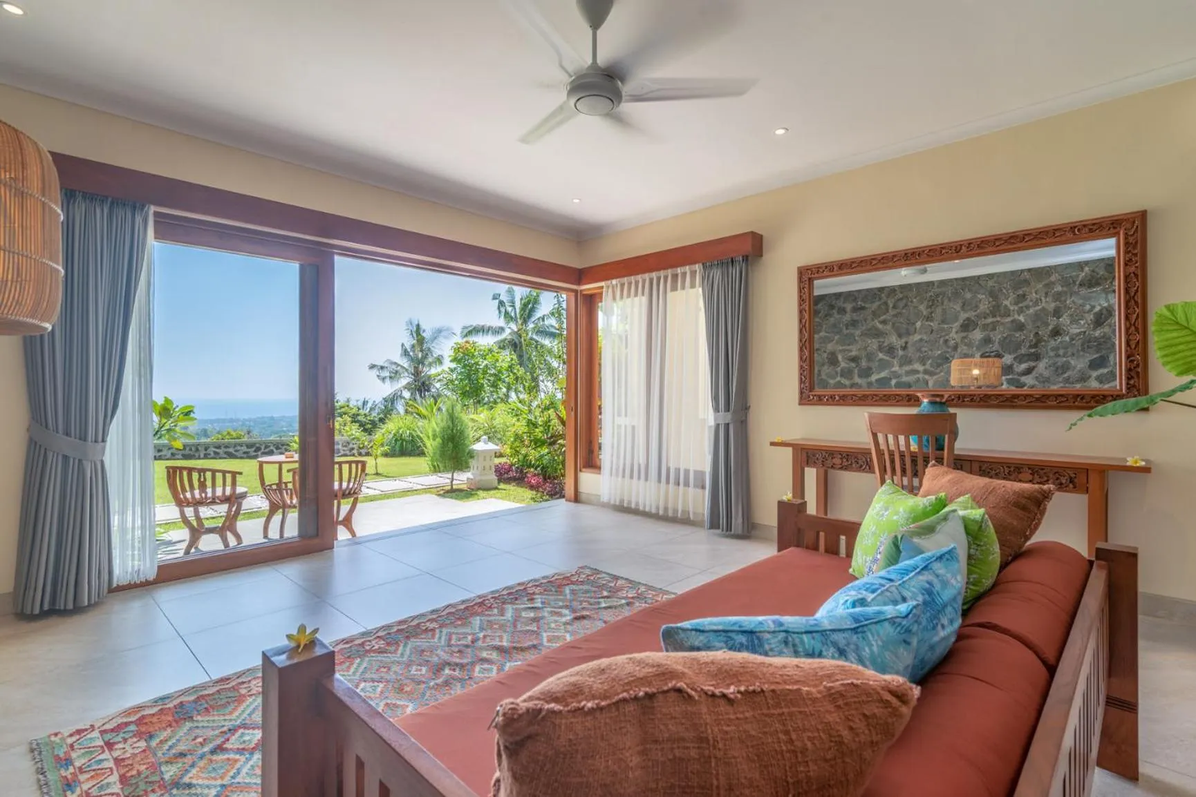 Living room in Villa Mata Hari