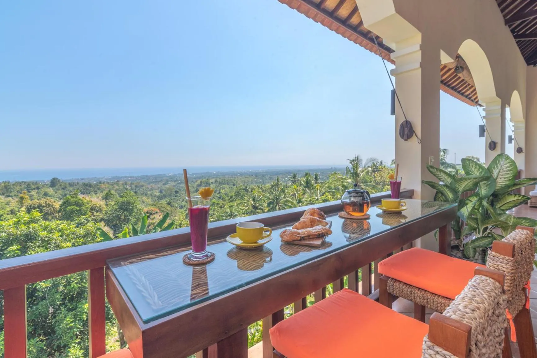 Balcony/Terrace in Villa Mata Hari