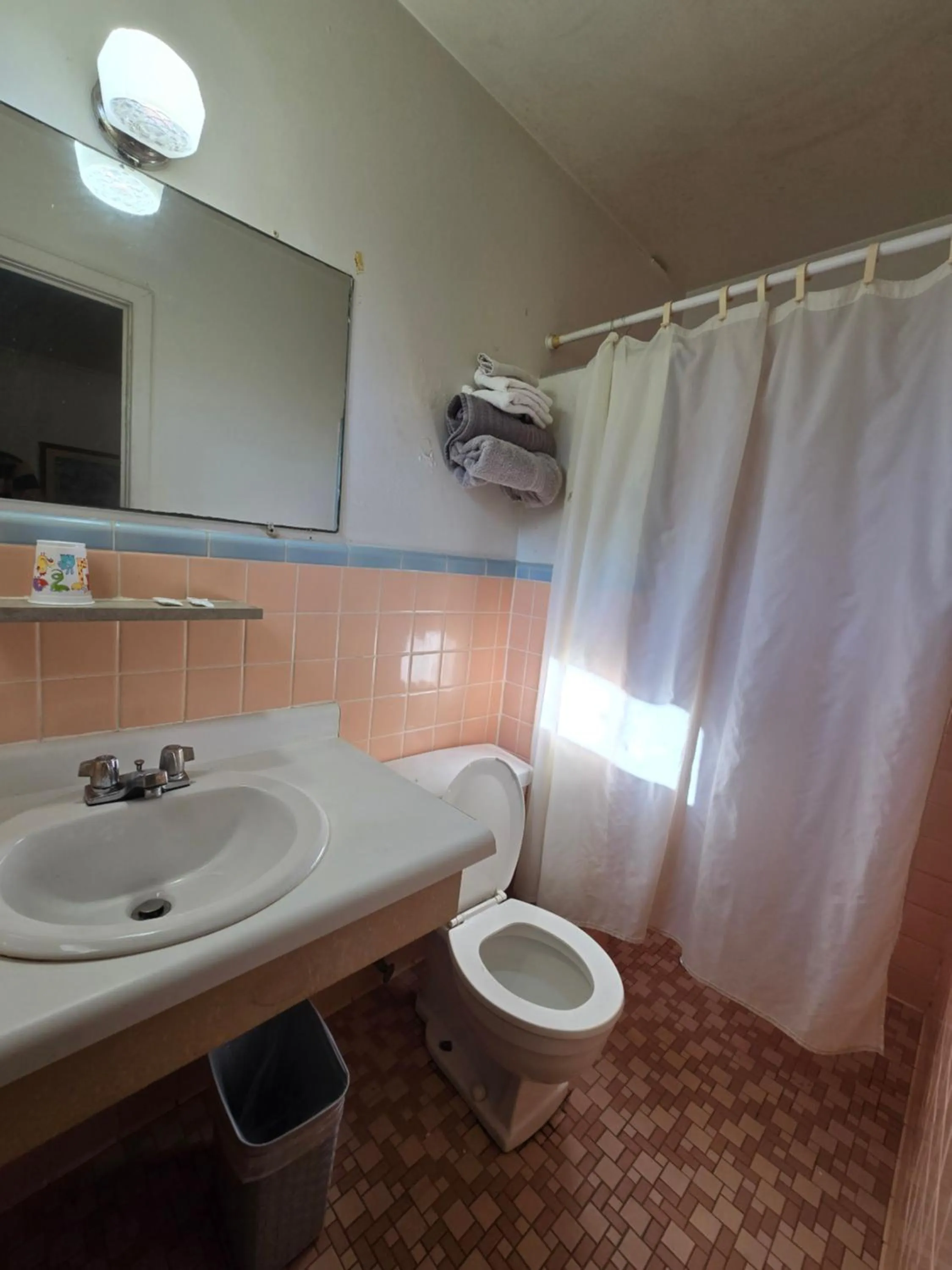 Bathroom in OYO Sandman Inn