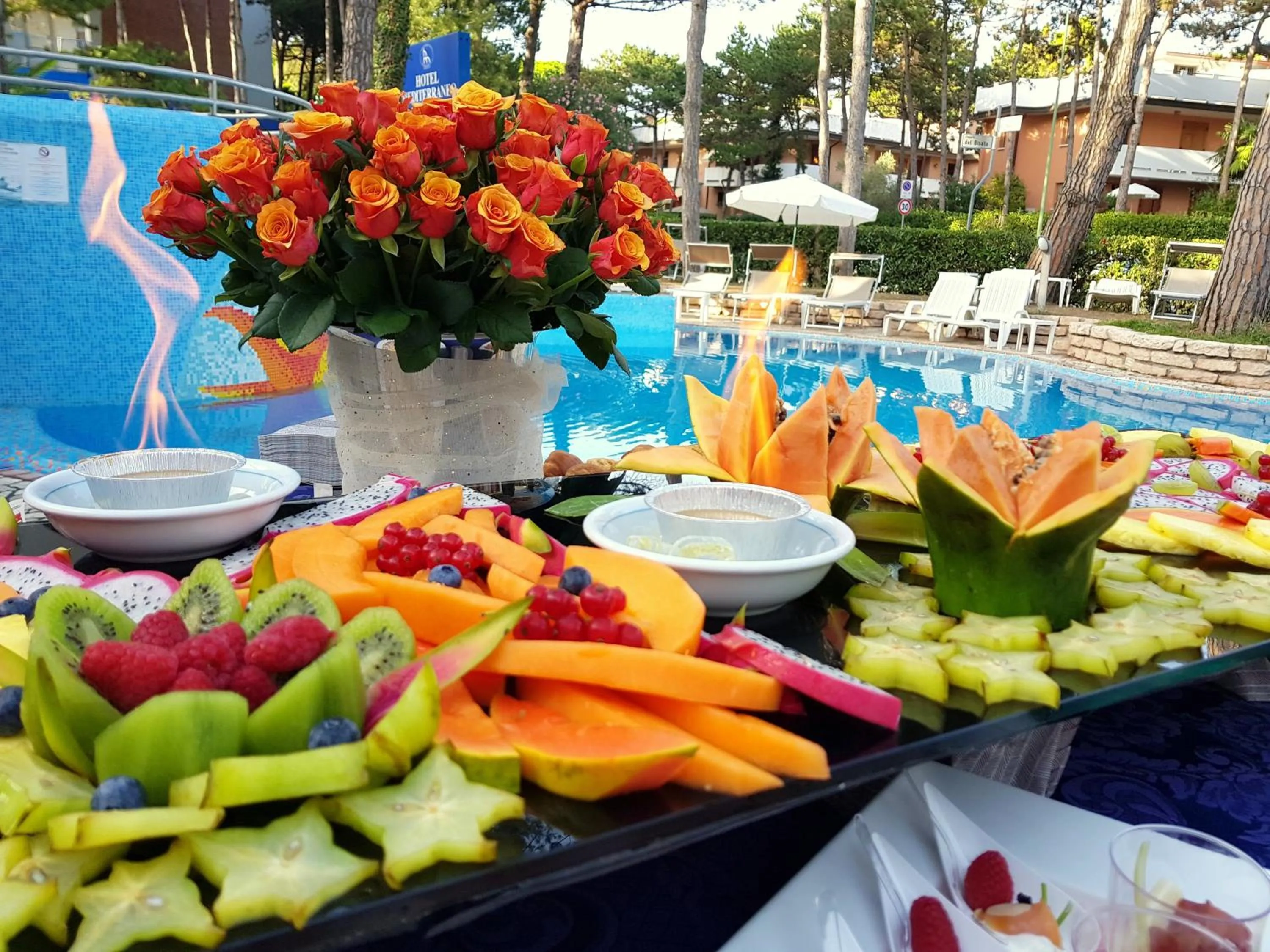 Food close-up in Hotel Mediterraneo