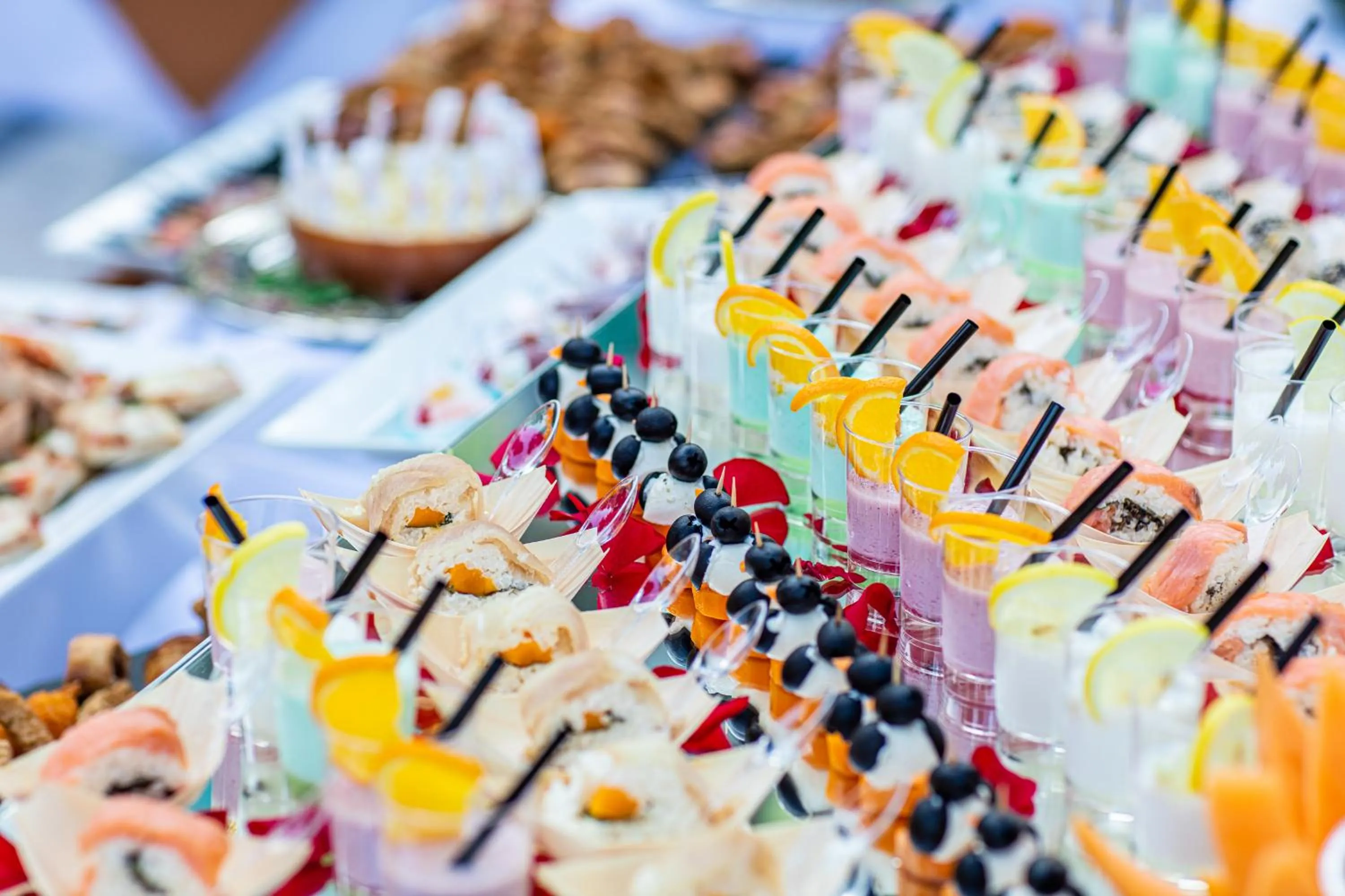 Food and drinks in Hotel Mediterraneo