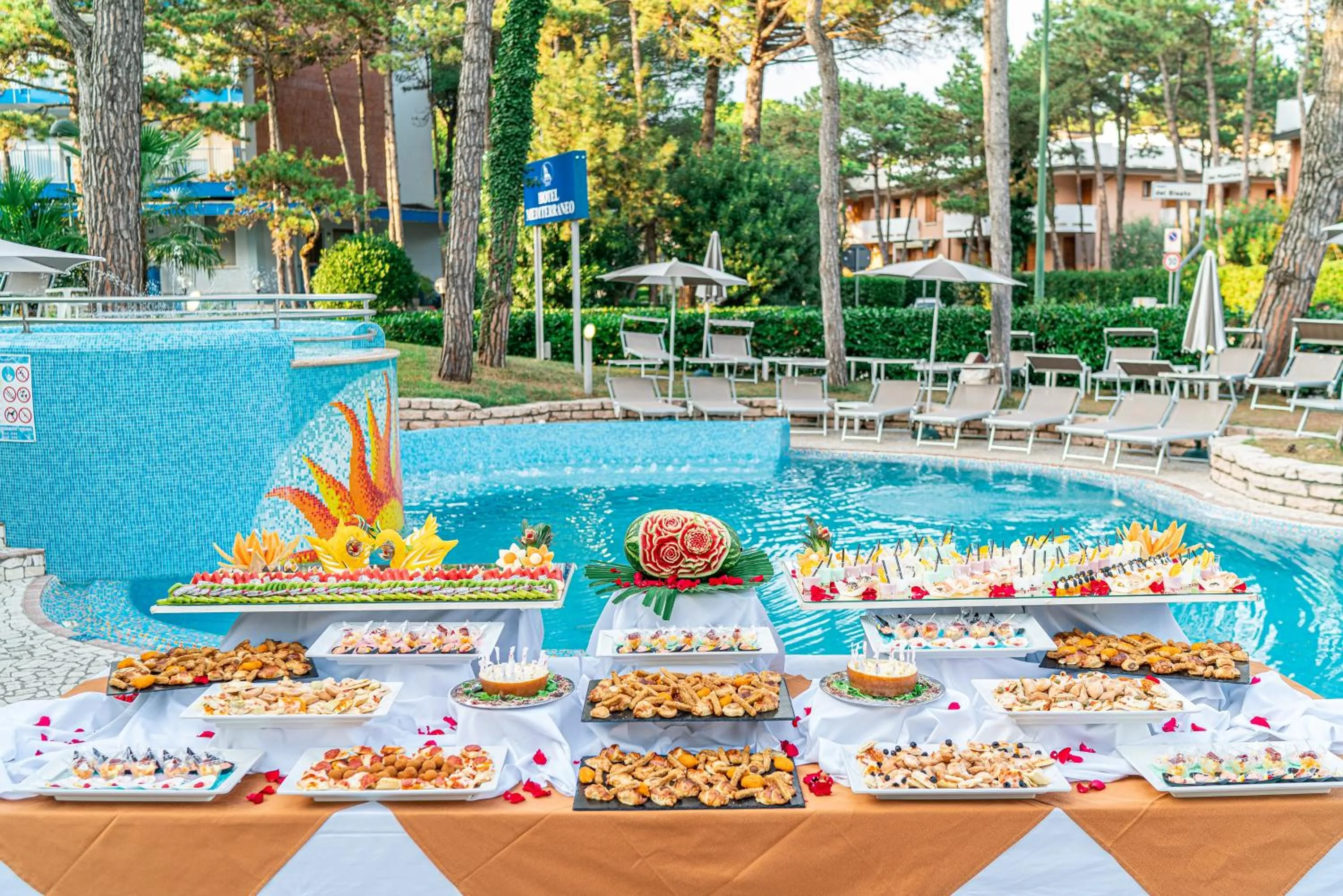 Food in Hotel Mediterraneo