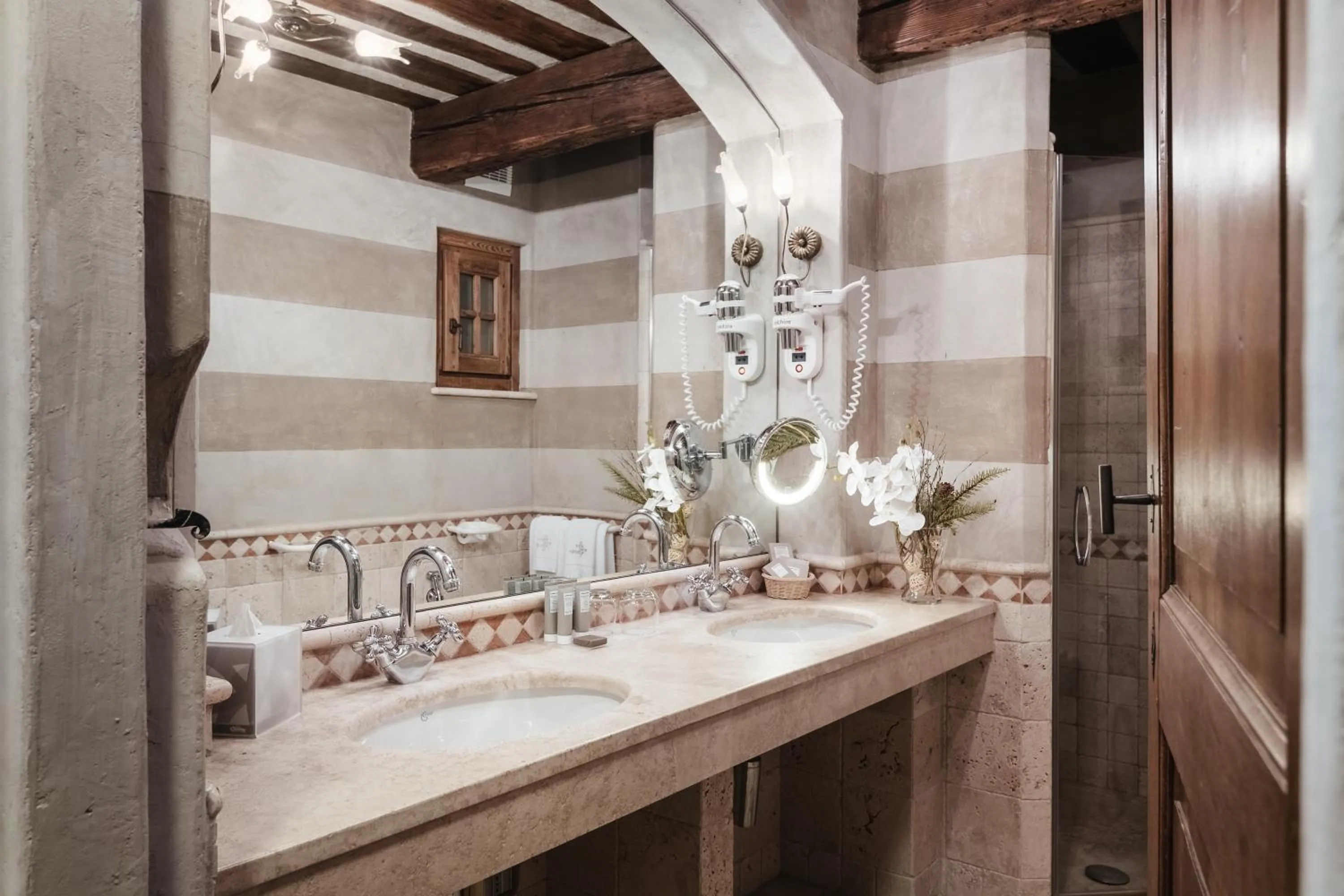 Bathroom in Relais Mont Blanc Hotel & Spa