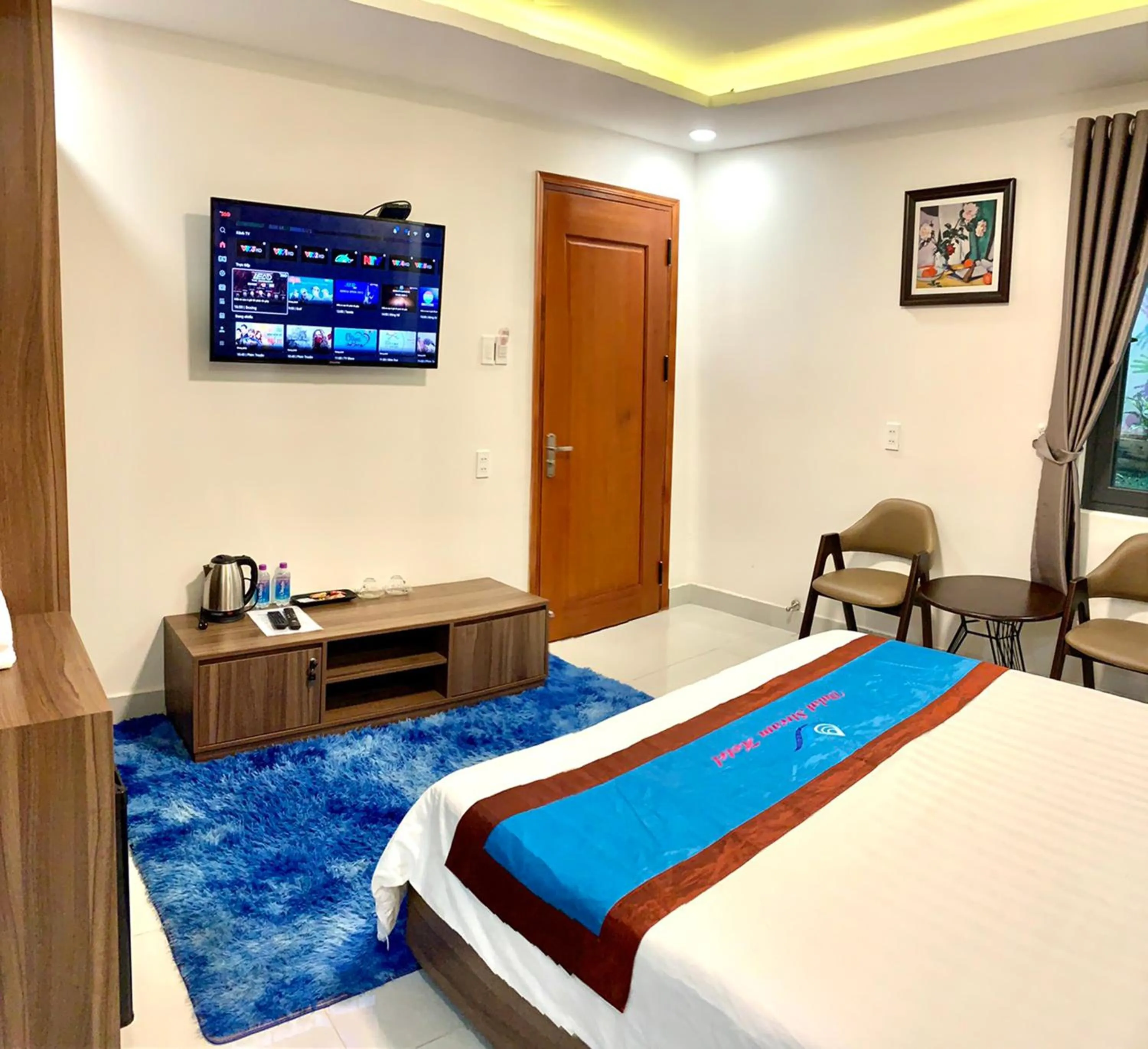 Bed in DALAT STREAM HOTEL-Khách sạn đẹp Đà Lạt