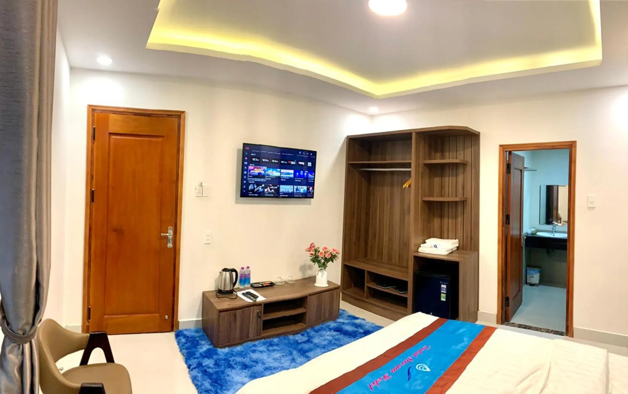 Bed in DALAT STREAM HOTEL-Khách sạn đẹp Đà Lạt