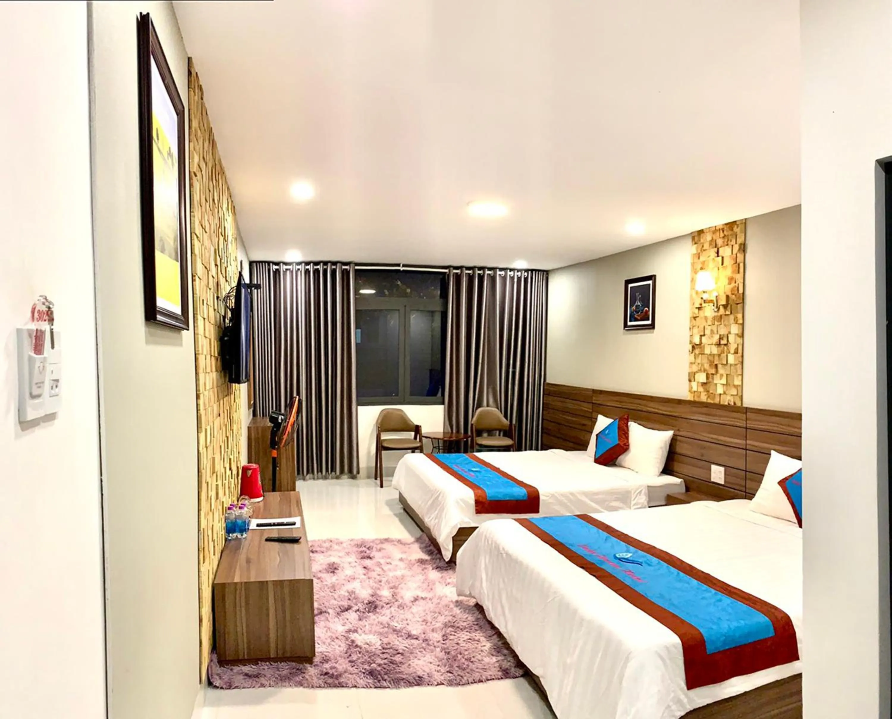 Photo of the whole room, Bed in DALAT STREAM HOTEL-Khách sạn đẹp Đà Lạt
