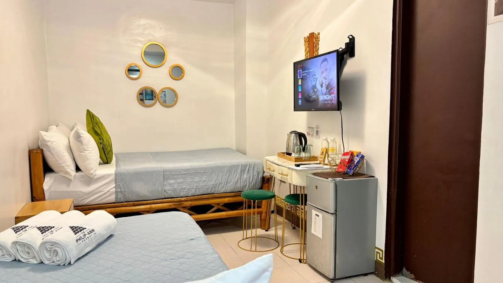 Bed in The Philip Ann Resort