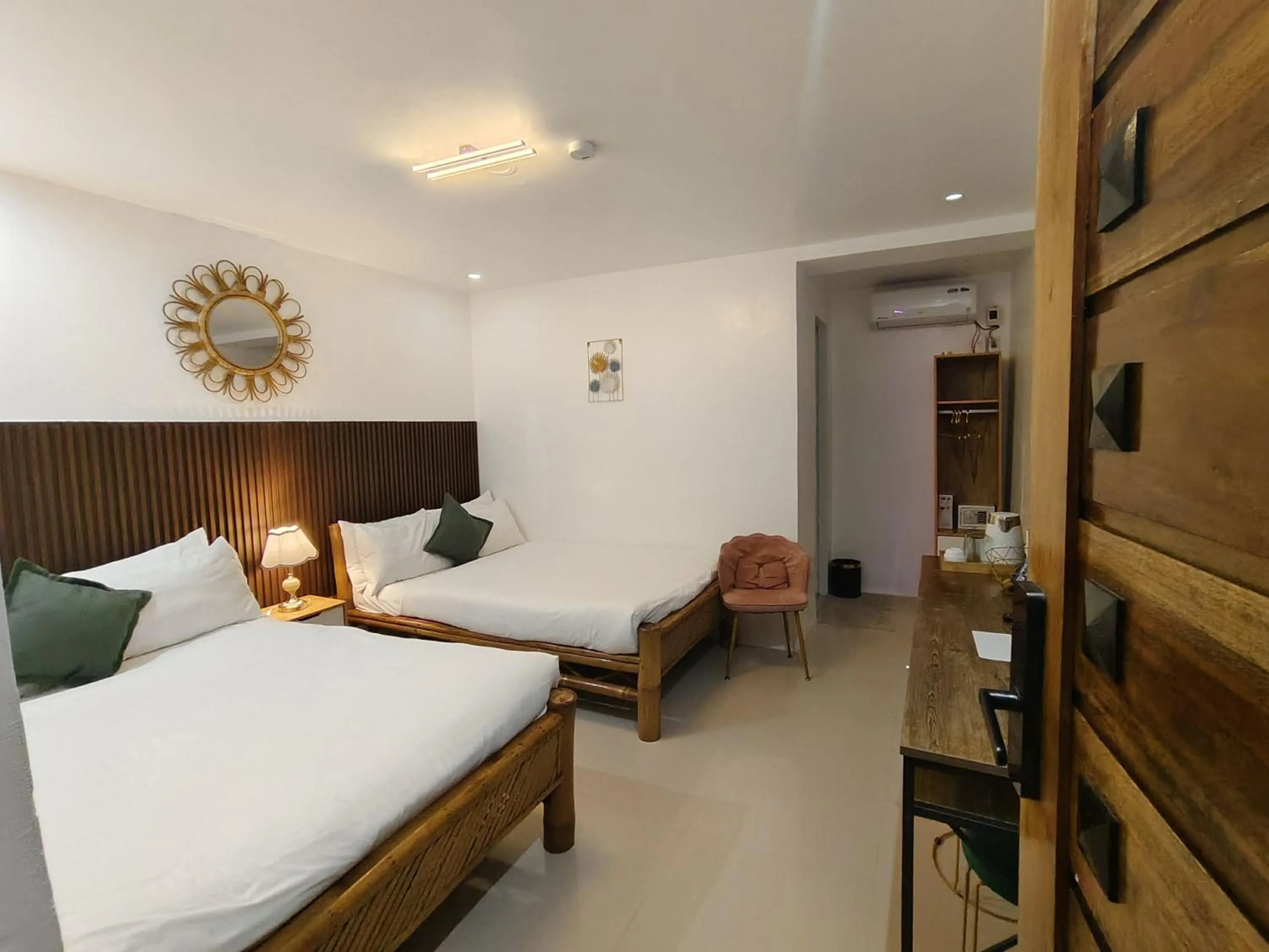 Bed in The Philip Ann Resort