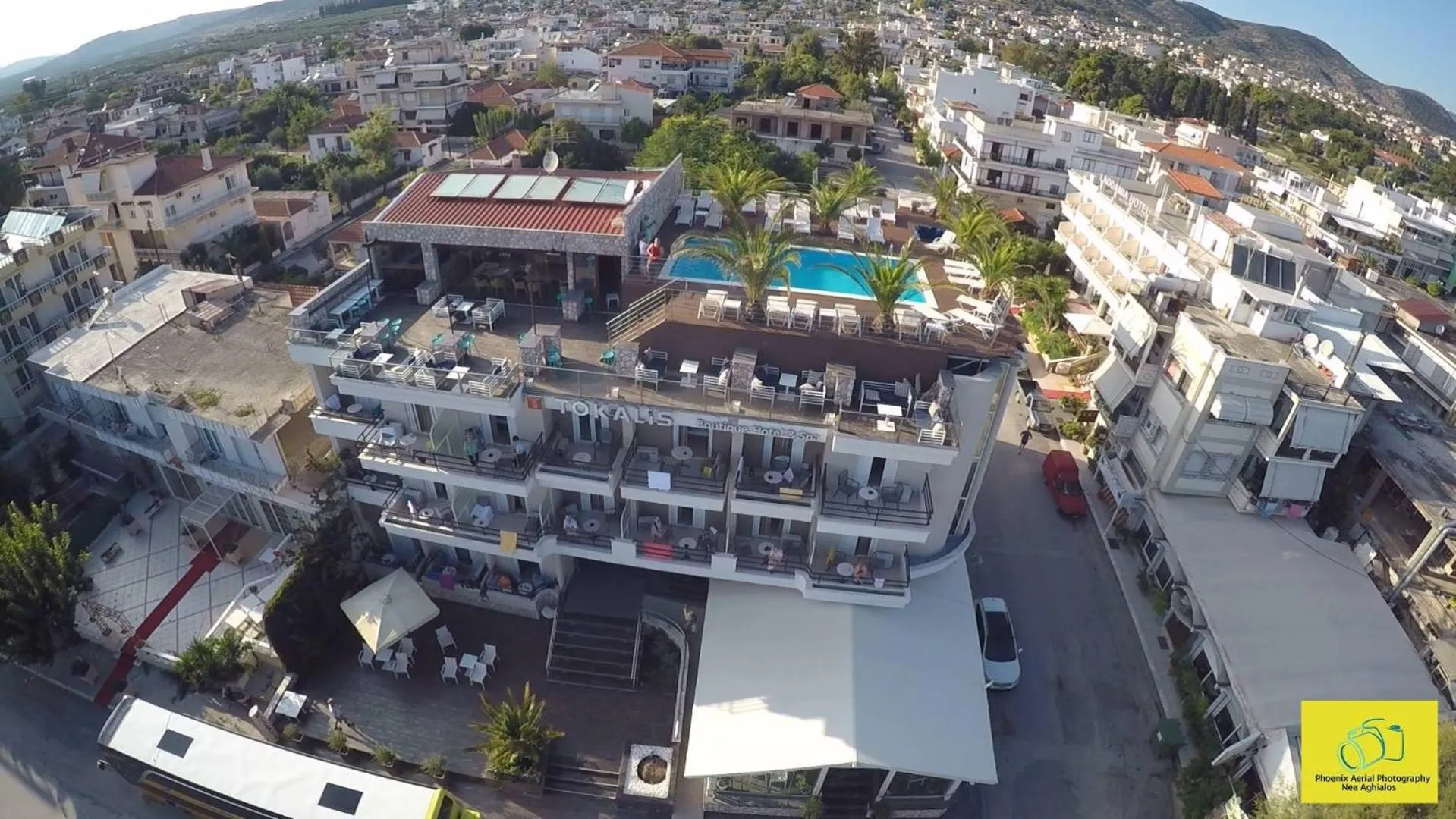 Bird's eye view in Tokalis Boutique Hotel & Spa