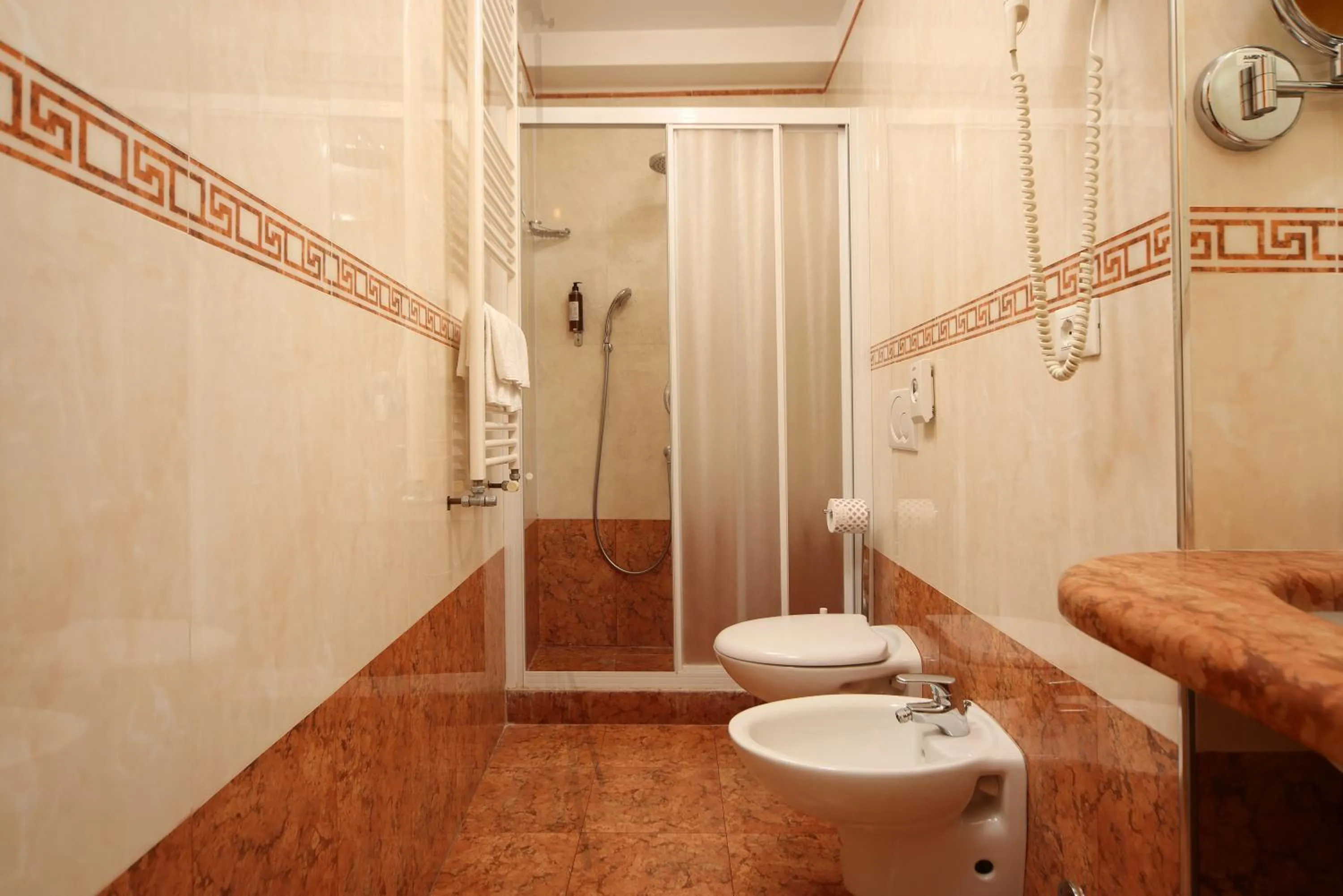 Bathroom in Hotel Da Bruno