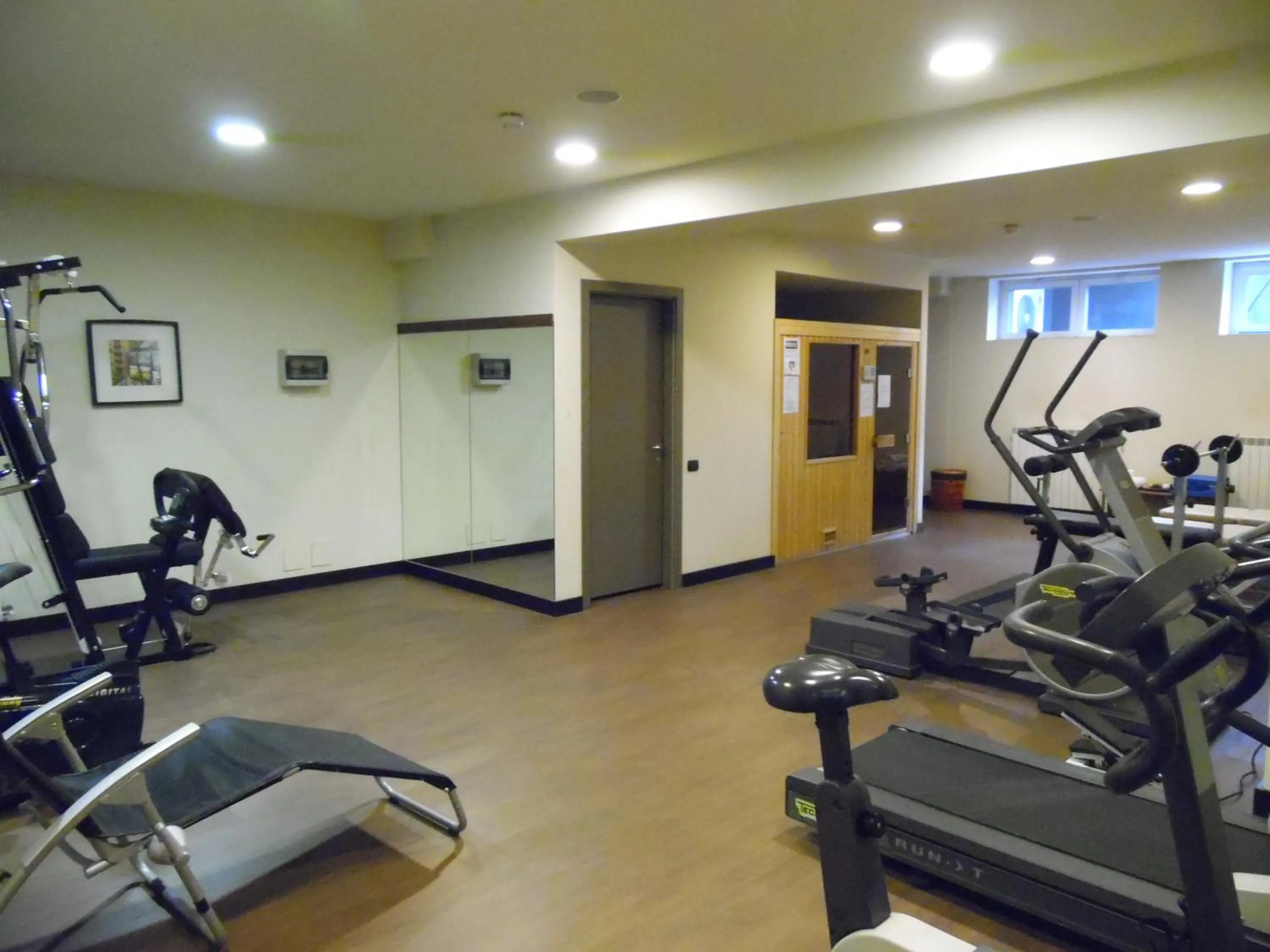 Sauna in Bis Hotel Varese