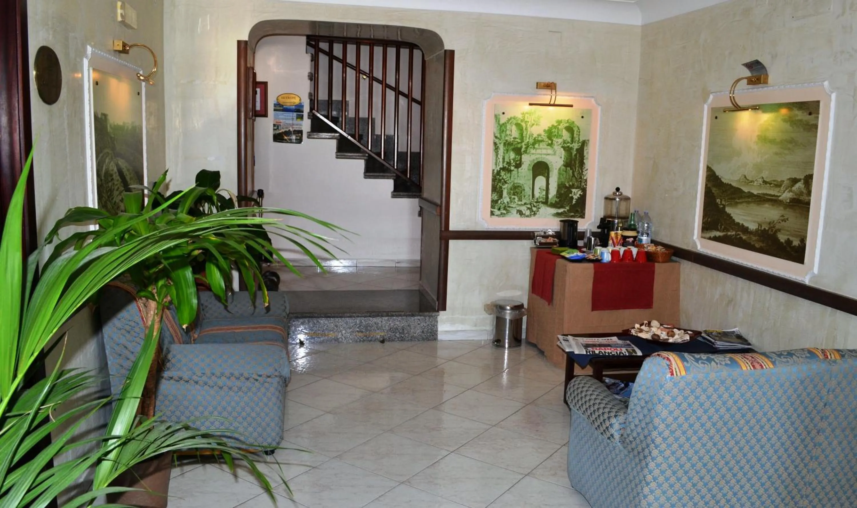 Lobby or reception in Hotel La Tripergola