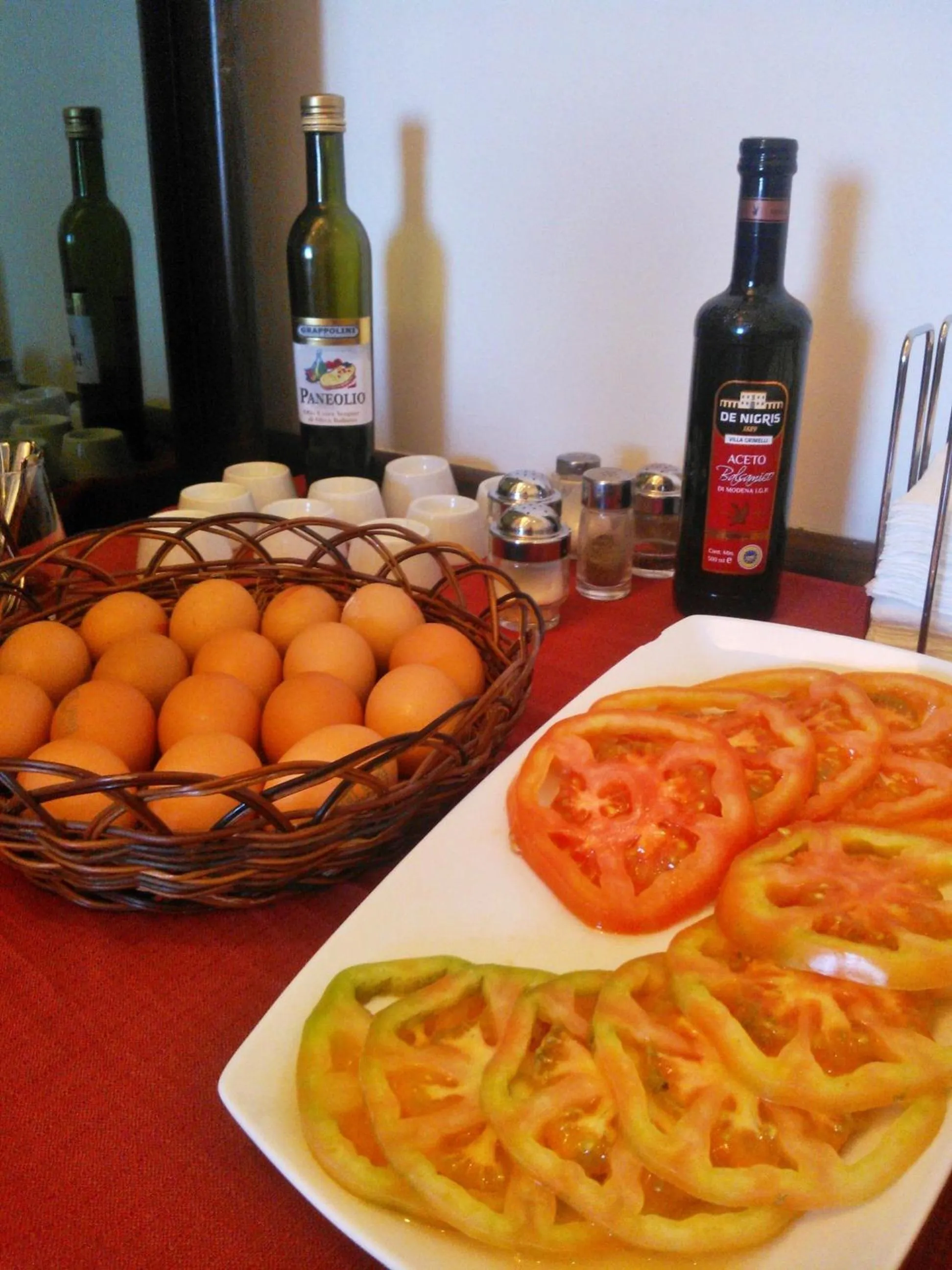 Food close-up in Hotel La Tripergola