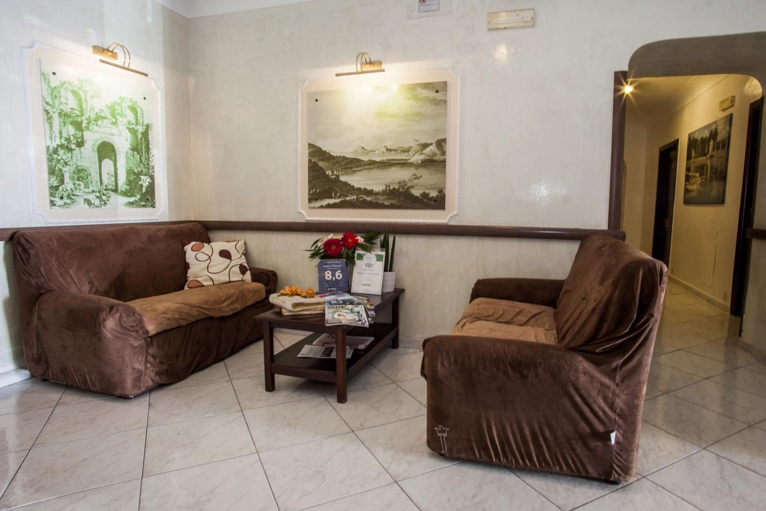 Lobby or reception in Hotel La Tripergola