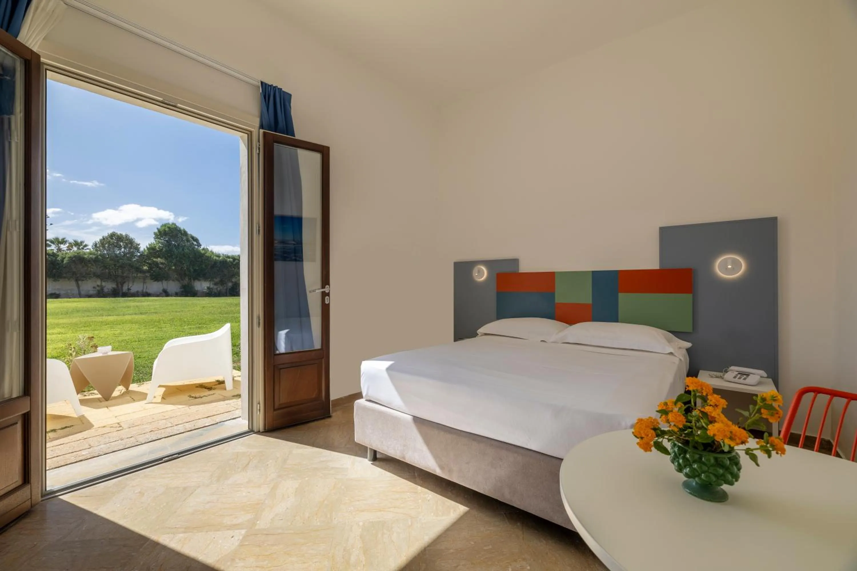 Garden view, Bed in Resort I Mulini