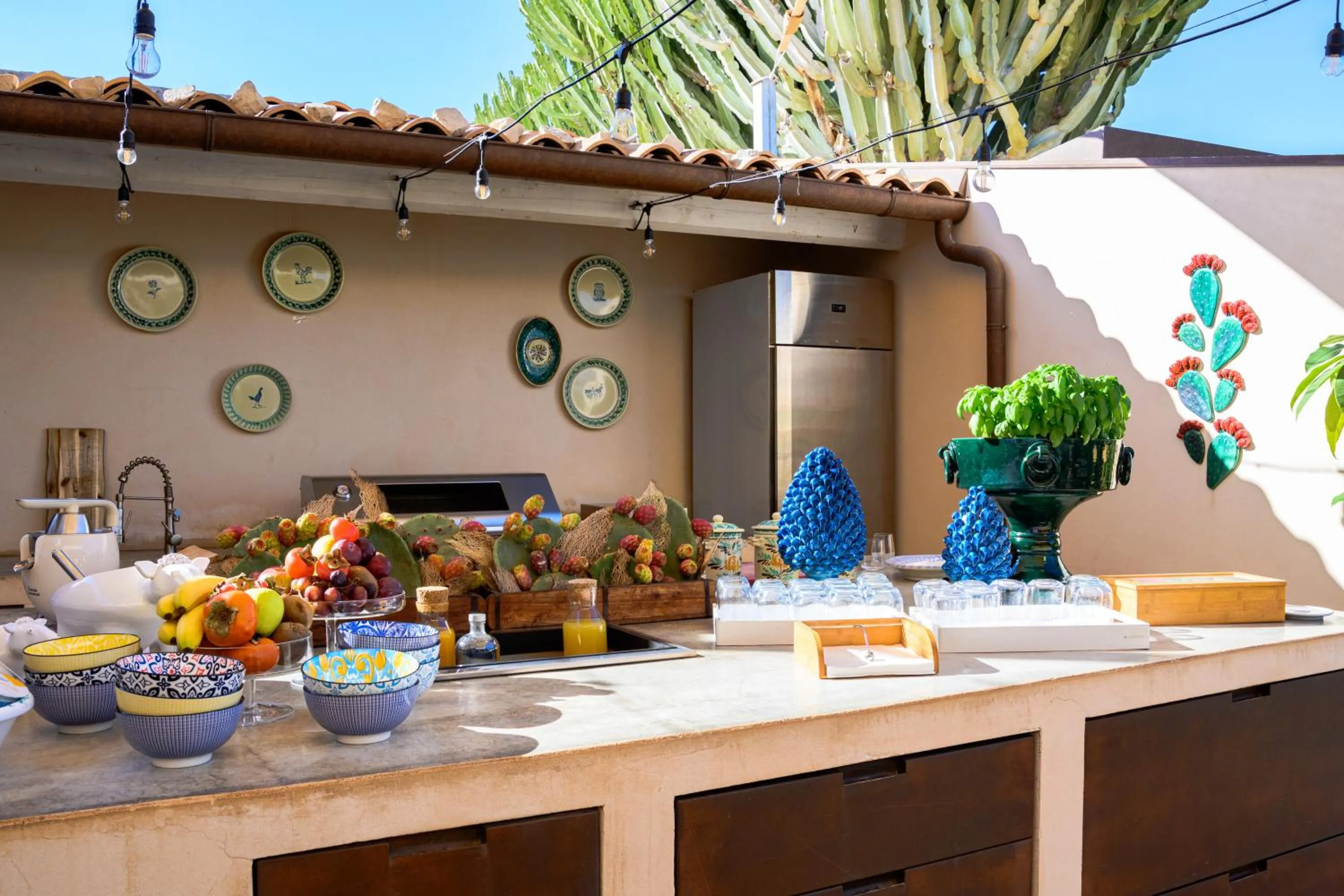 Continental breakfast in Poggio Leano Boutique Hotel