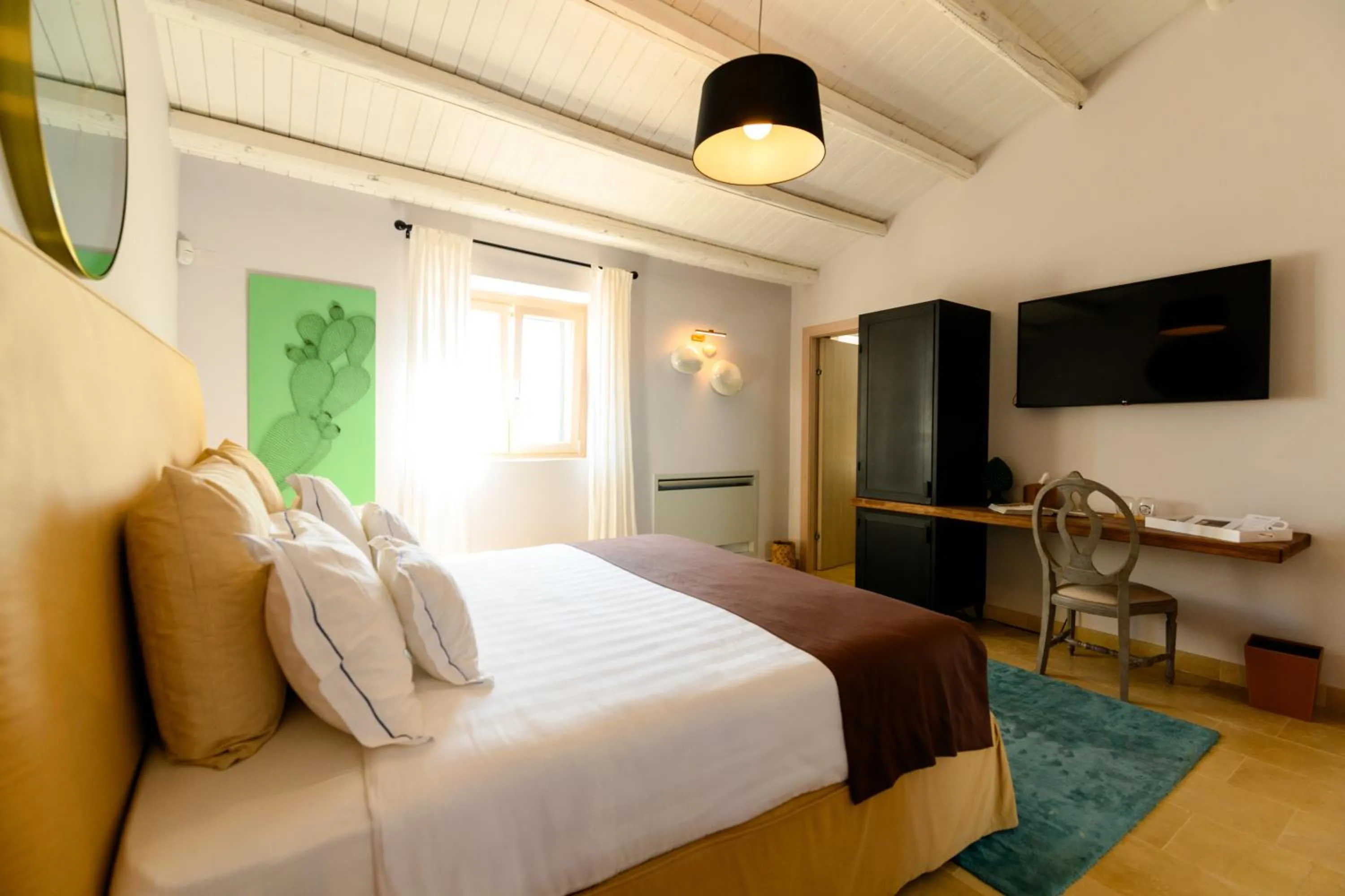 Bed in Poggio Leano Boutique Hotel