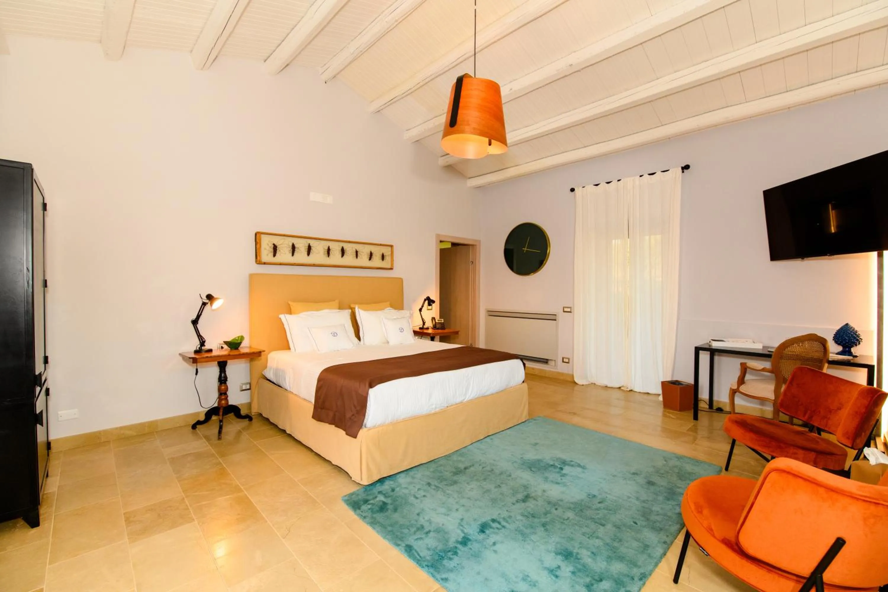 Photo of the whole room, Bed in Poggio Leano Boutique Hotel