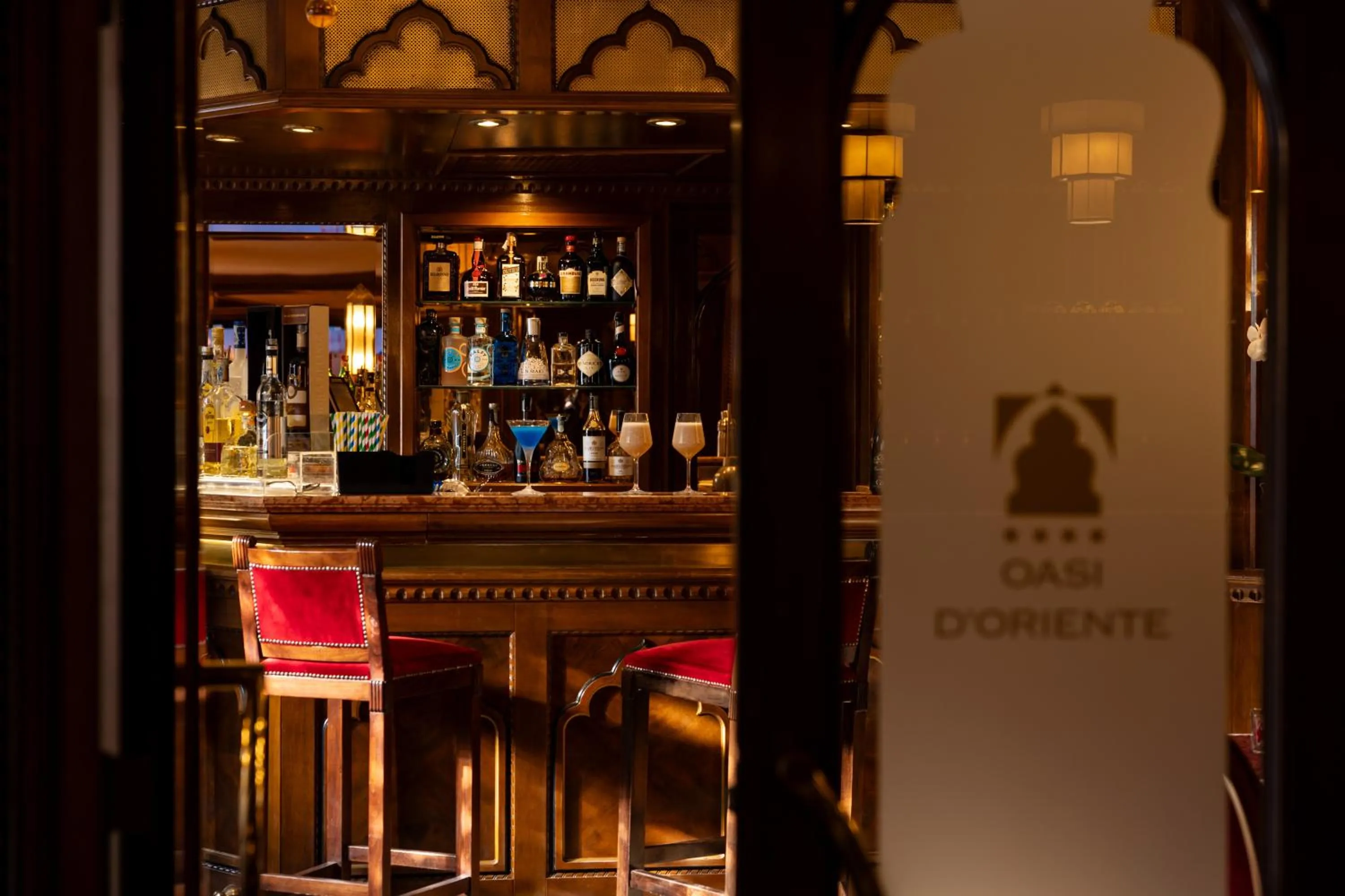 Lounge or bar in Ai Mori d'Oriente