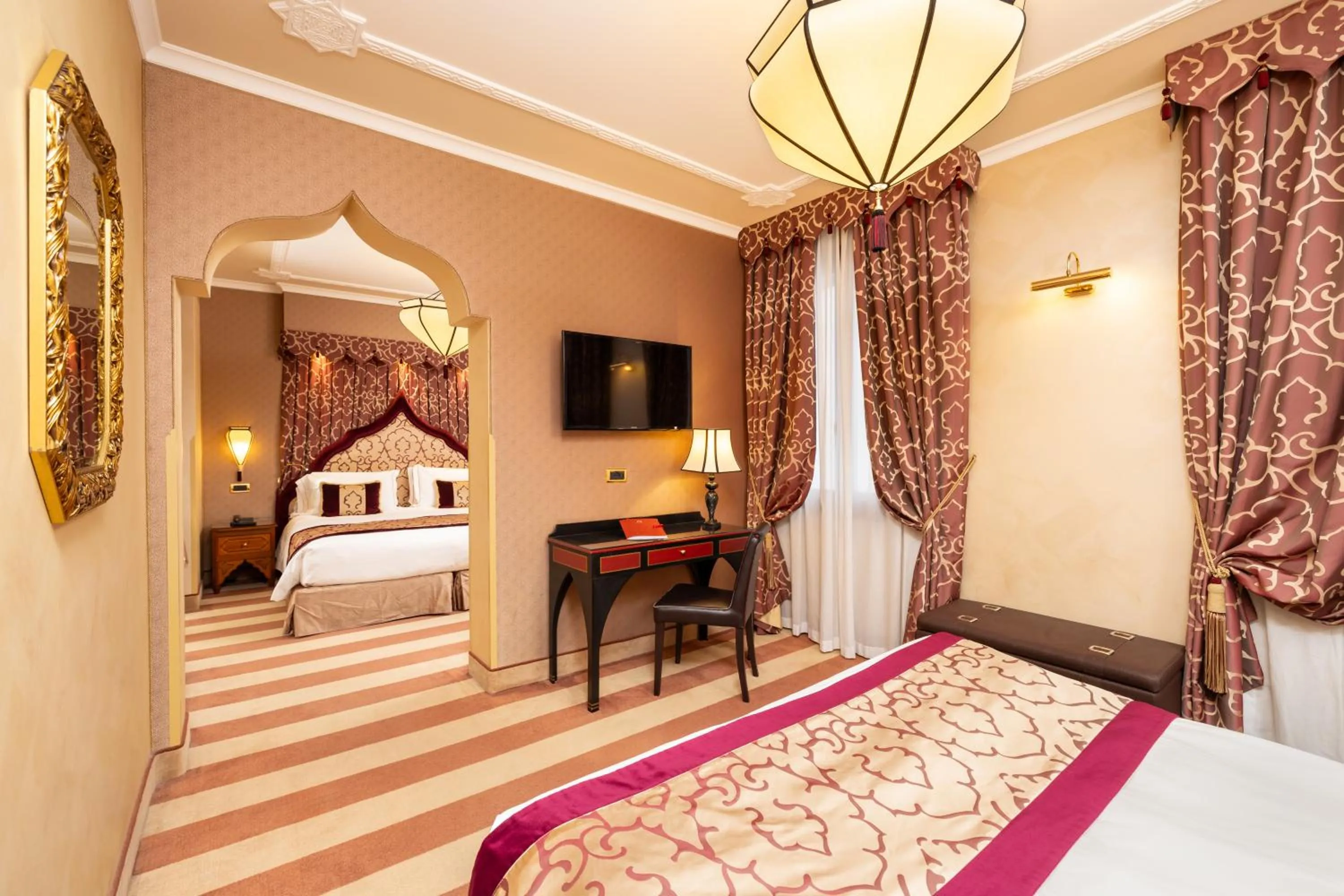 Bed in Ai Mori d'Oriente