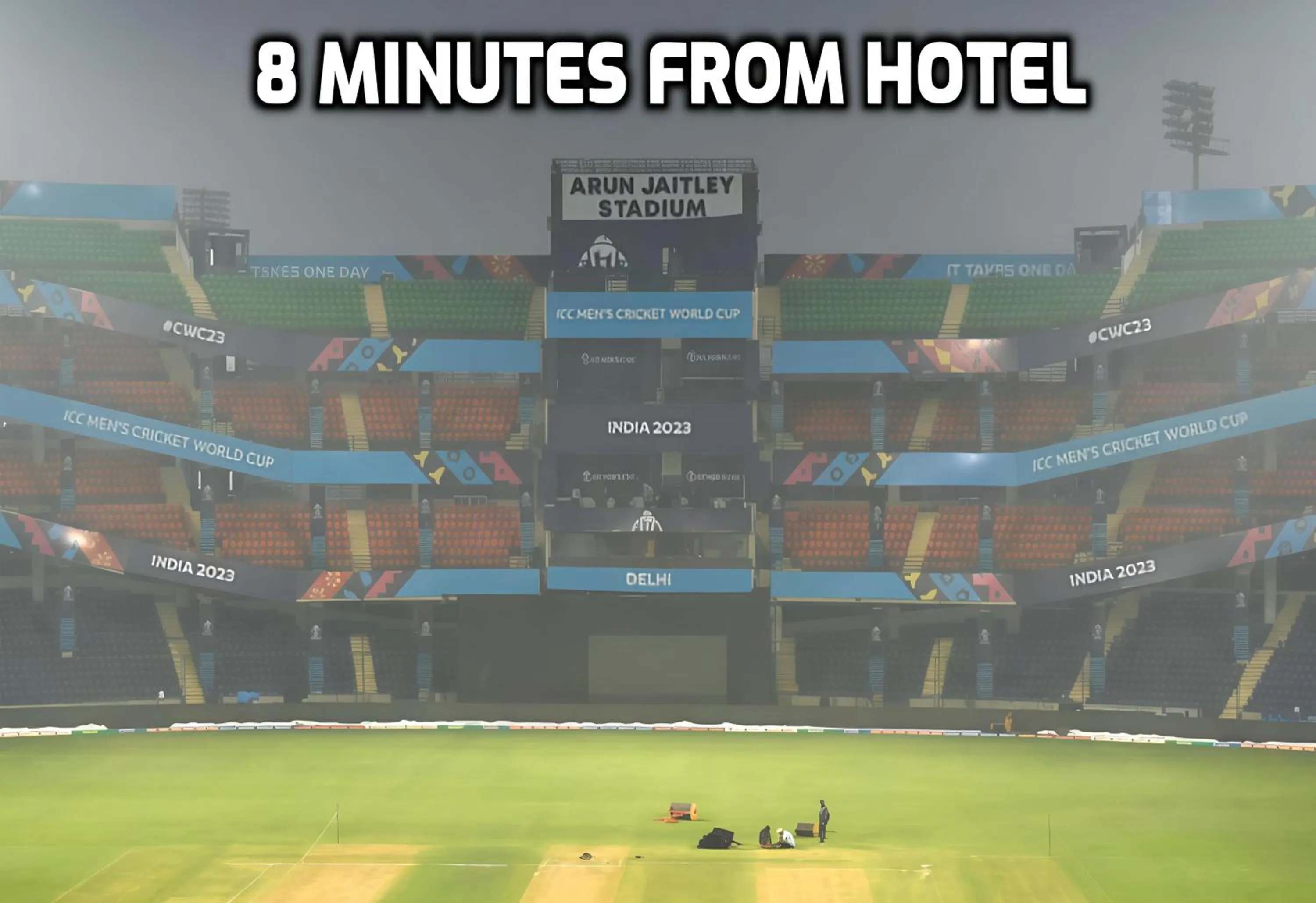 Text overlay in The Vanson Delite