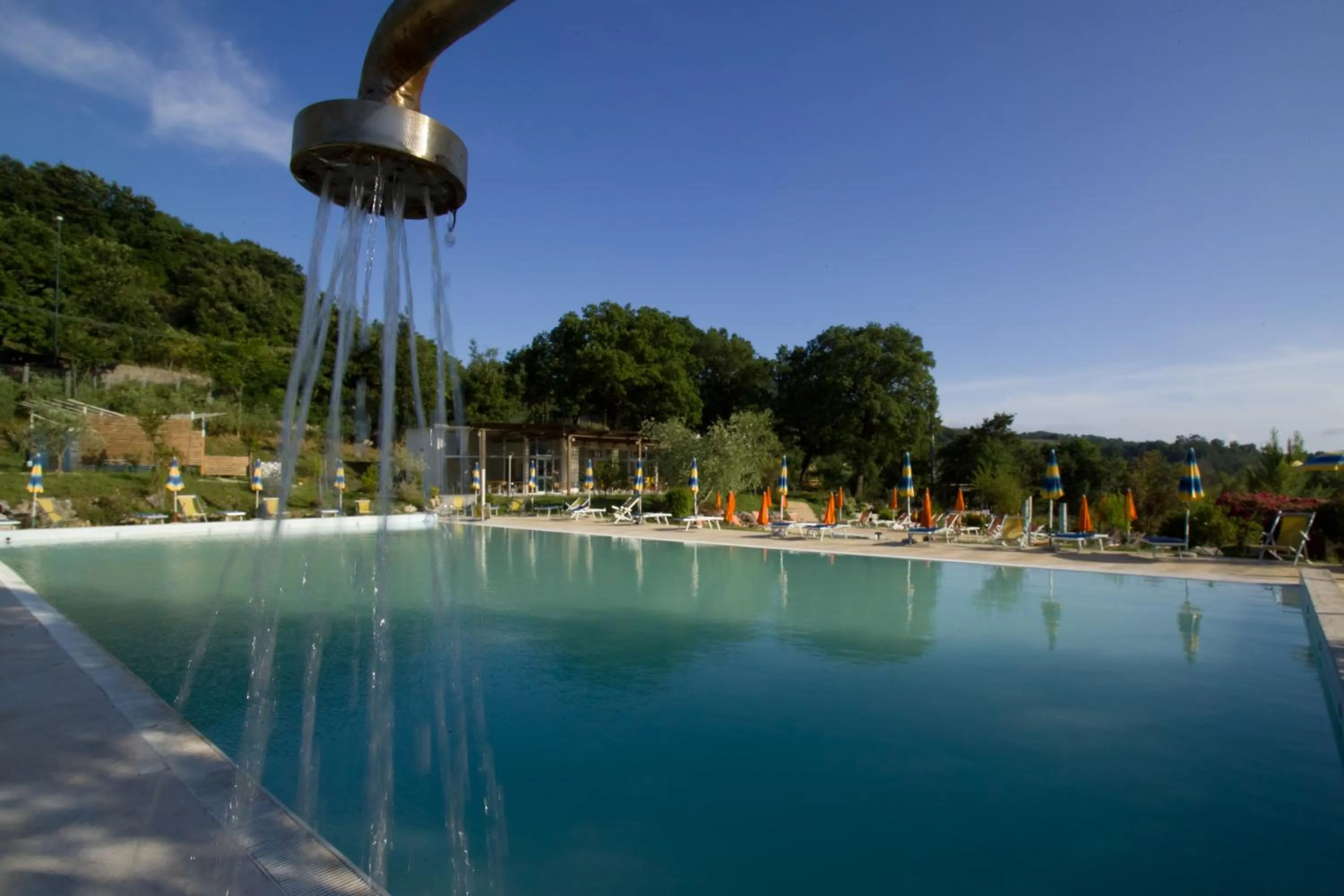 Swimming pool in Terme Del Tufaro