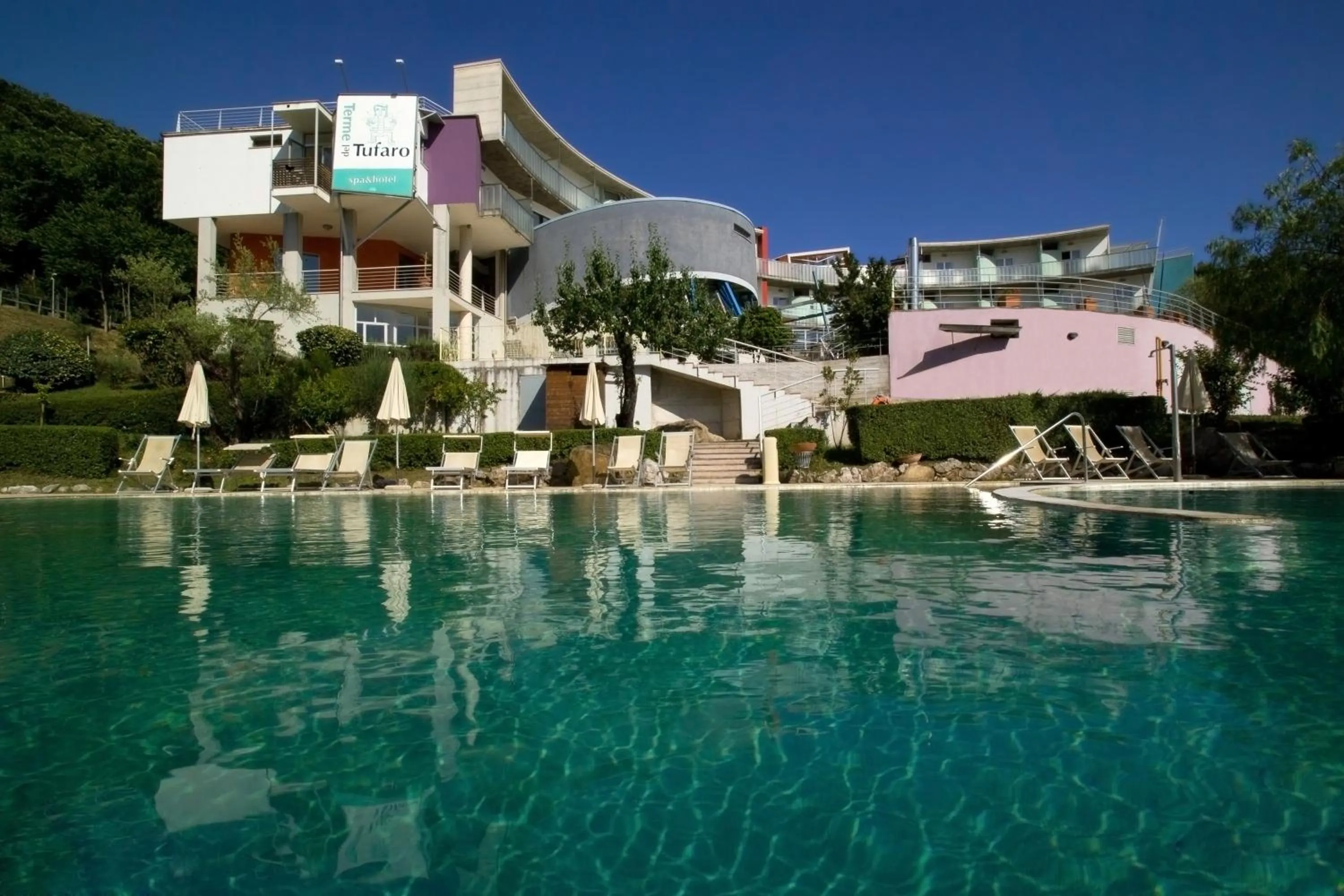 Swimming pool in Terme Del Tufaro