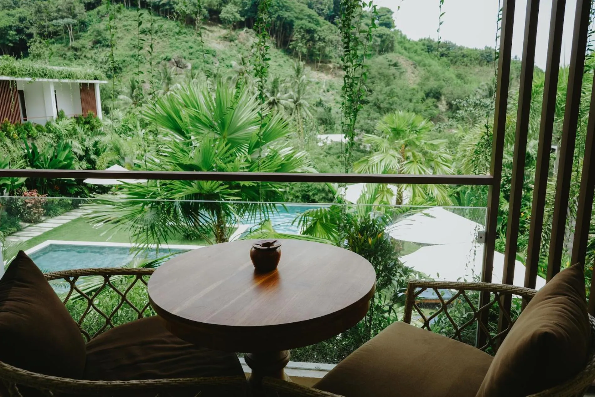 Balcony/Terrace in PORTER HOTEL - Surf & Yoga Retreat