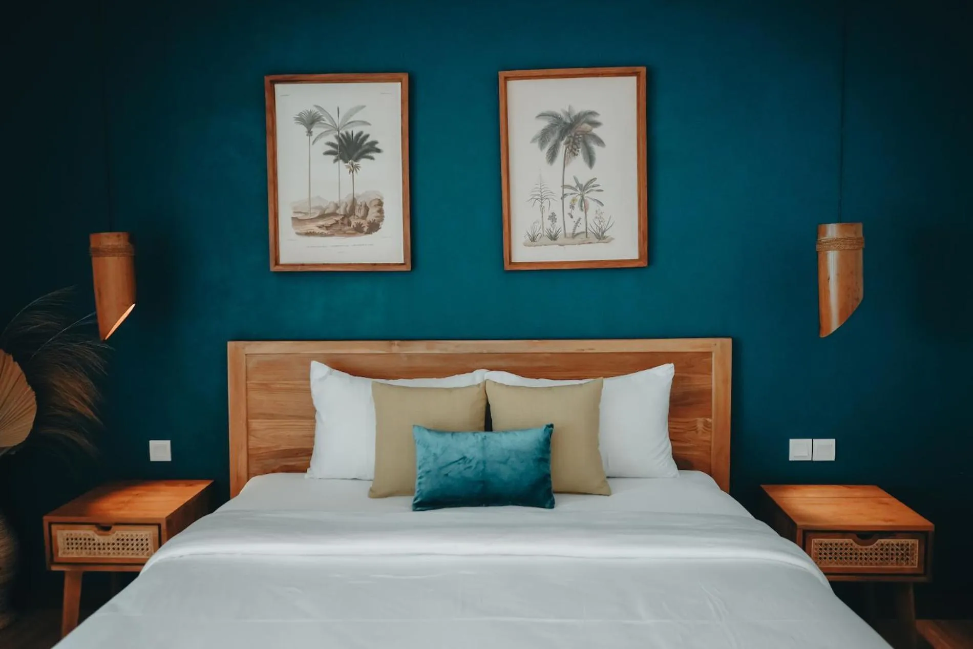 Bed in PORTER HOTEL - Surf & Yoga Retreat