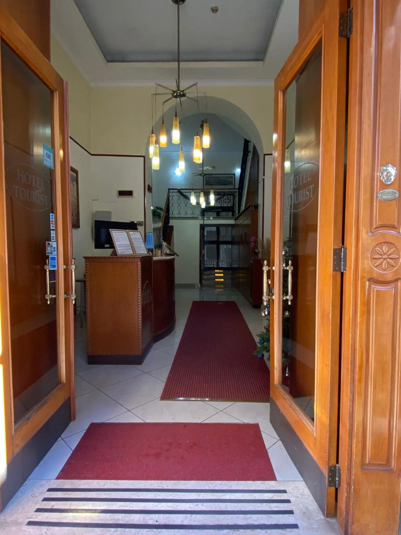 Facade/entrance in Hotel Eliseo Napoli